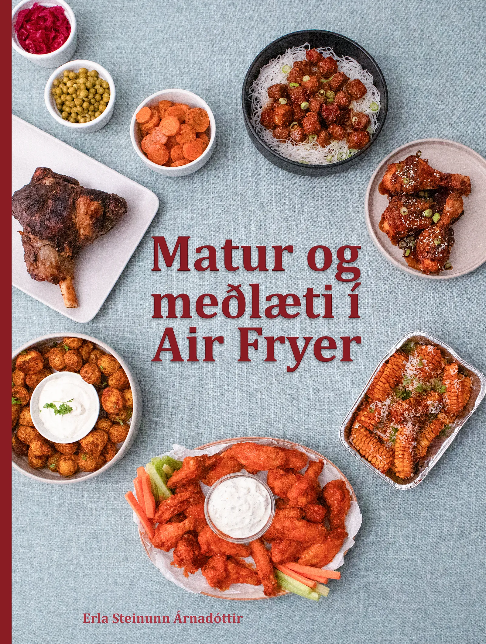 Bókakápa: Matur og meðlæti í Air Fryer