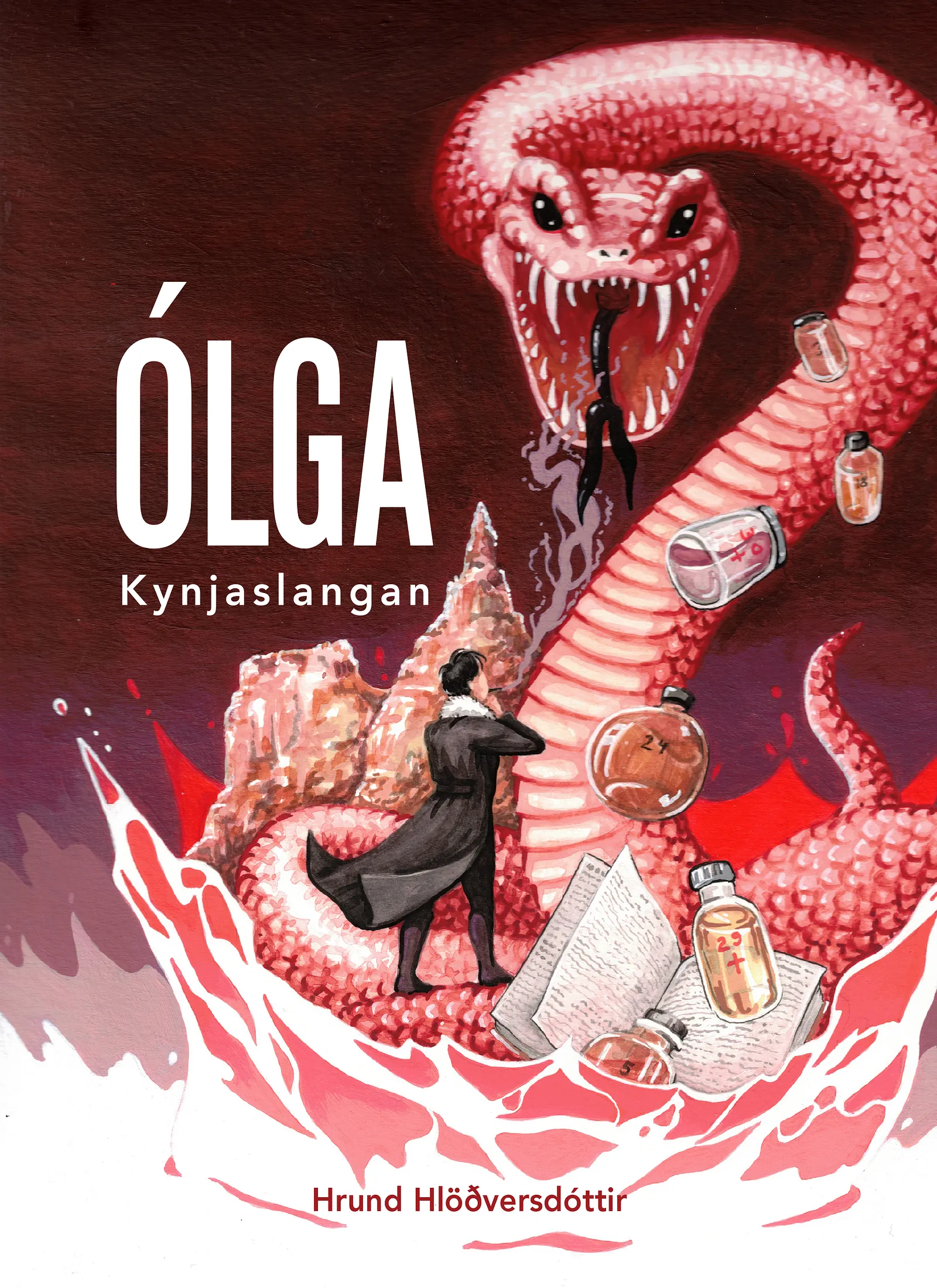 Forsíða kápu bókarinnar