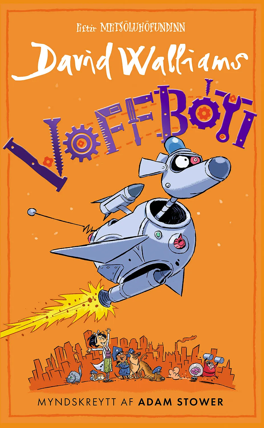 Forsíða kápu bókarinnar