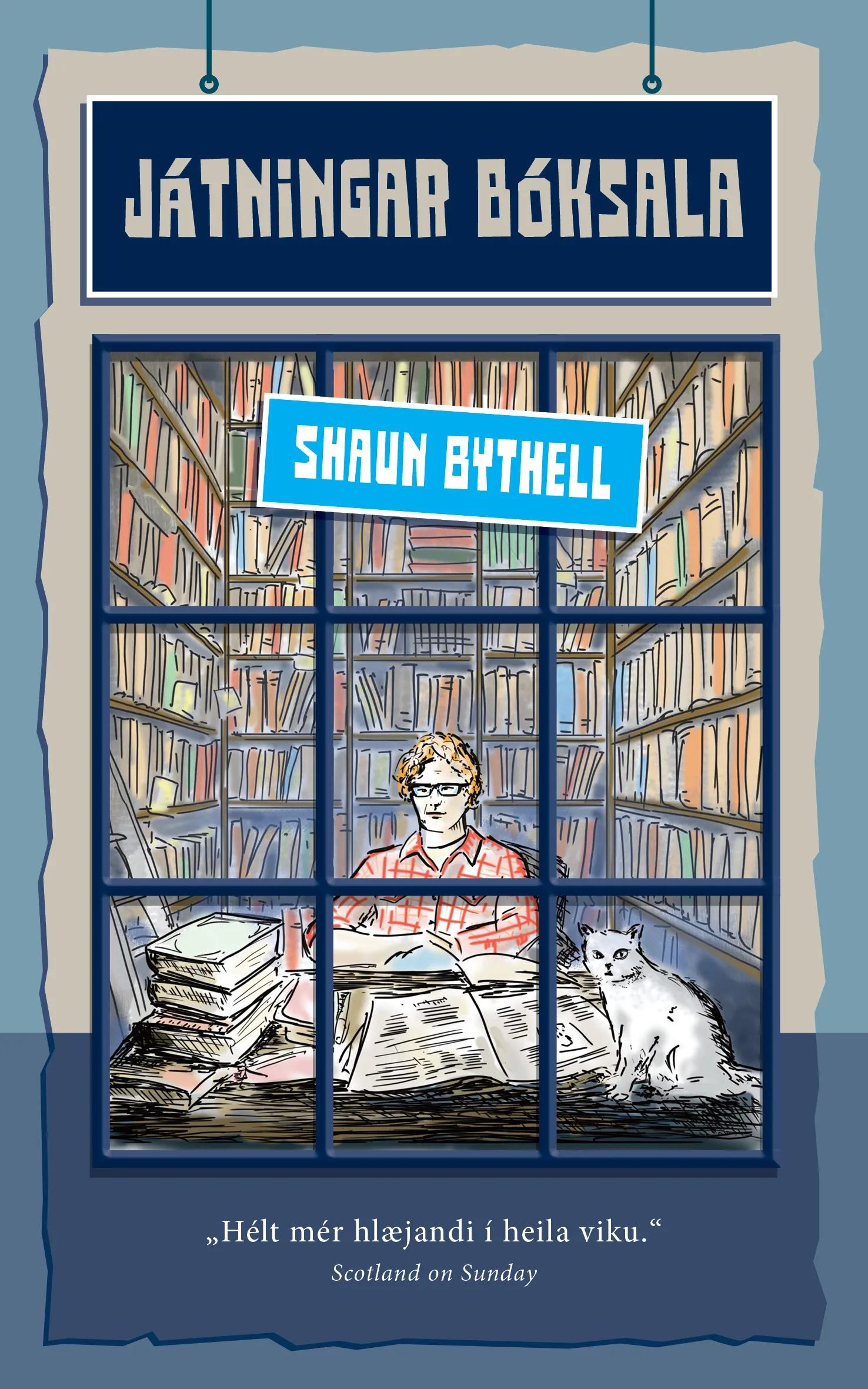 Forsíða kápu bókarinnar