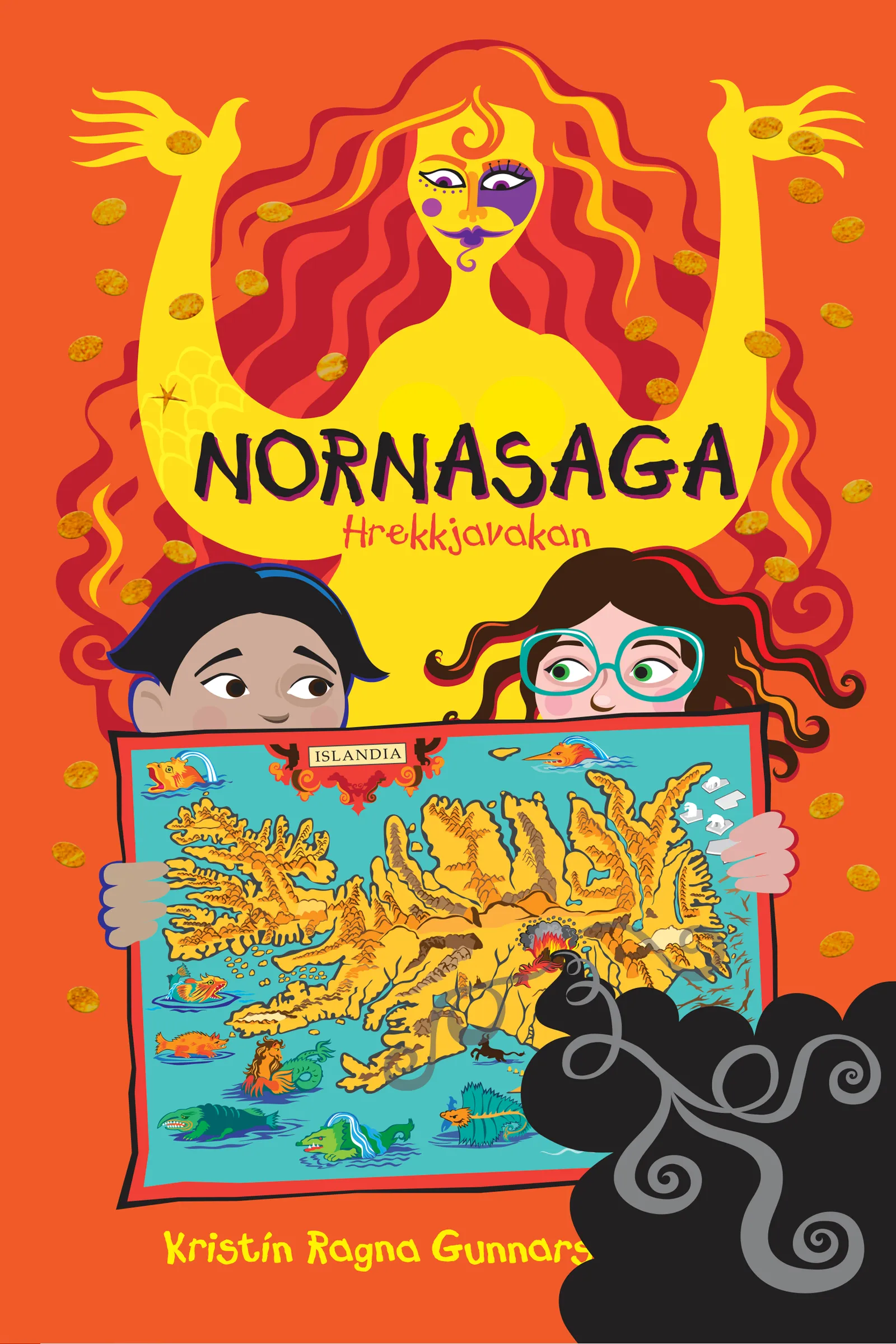 Forsíða kápu bókarinnar