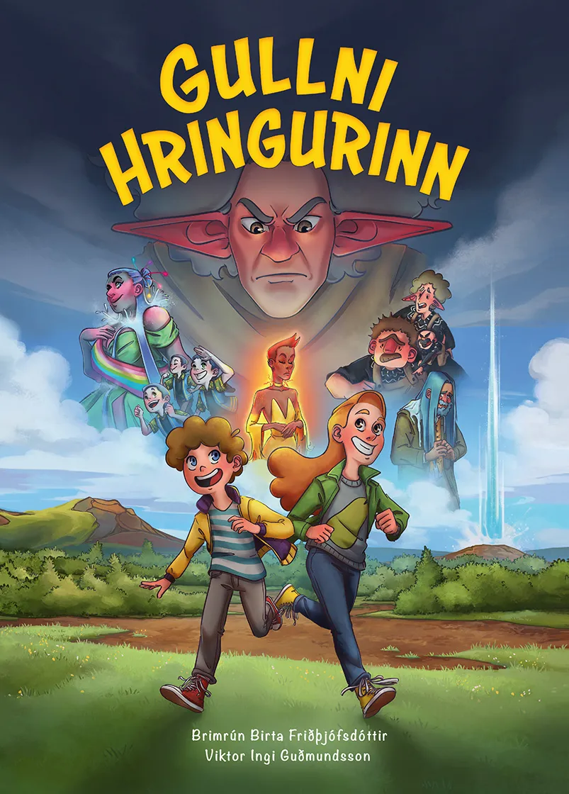 Forsíða kápu bókarinnar