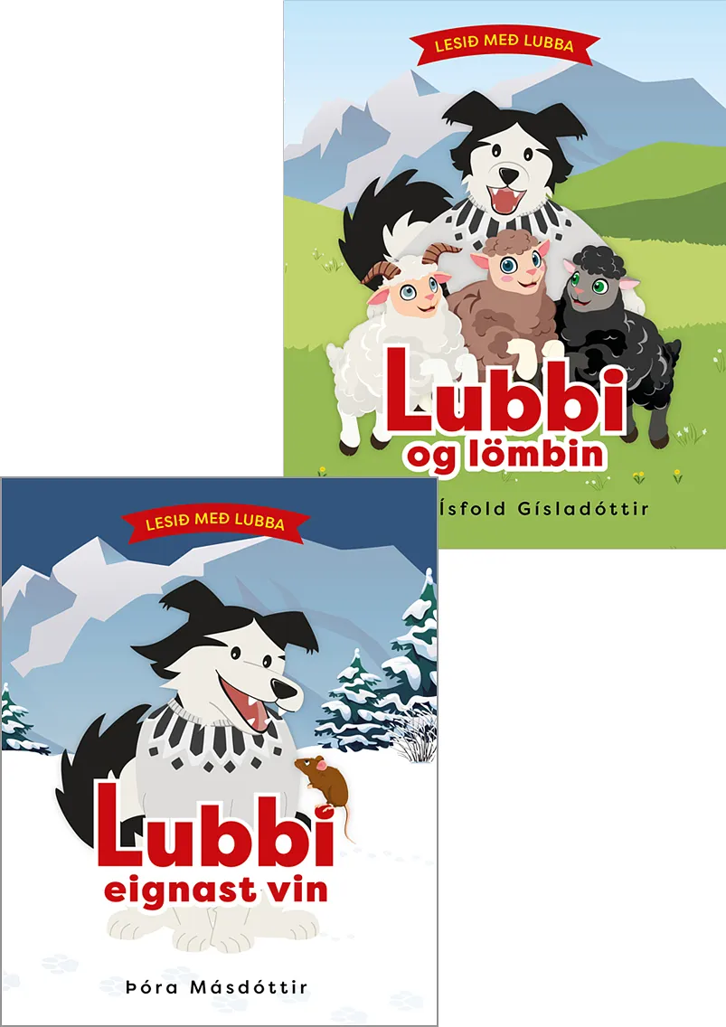 Bókakápa: Lesið með Lubba Lubbi og lömbin & Lubbi eignast vin