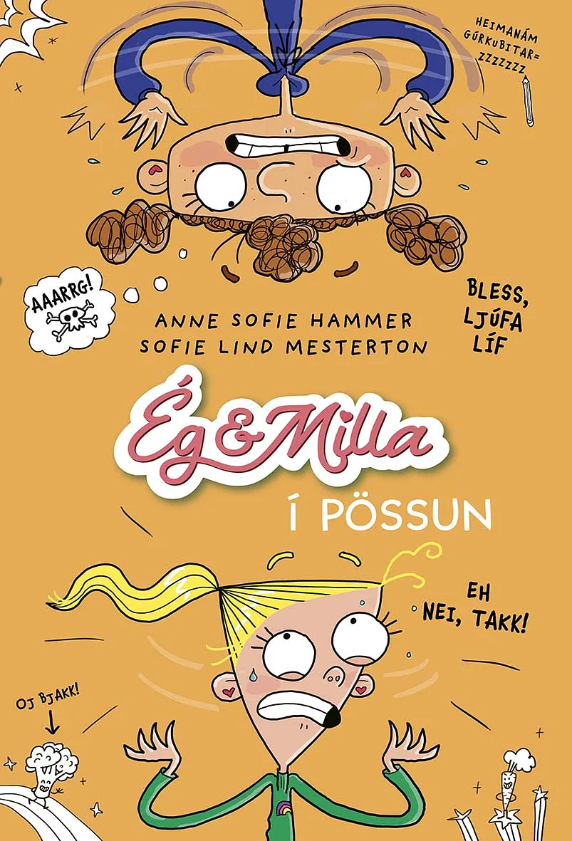Bókakápa: Ég og Milla Í pössun