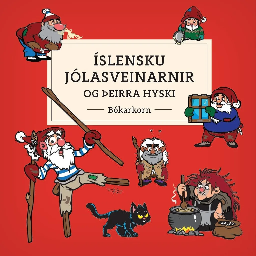 Bókakápa: Íslensku jólasveinarnir og þeirra hyski Bókarkorn