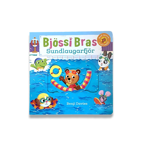 Bókakápa: Bjössi Bras - Sundlaugarfjör