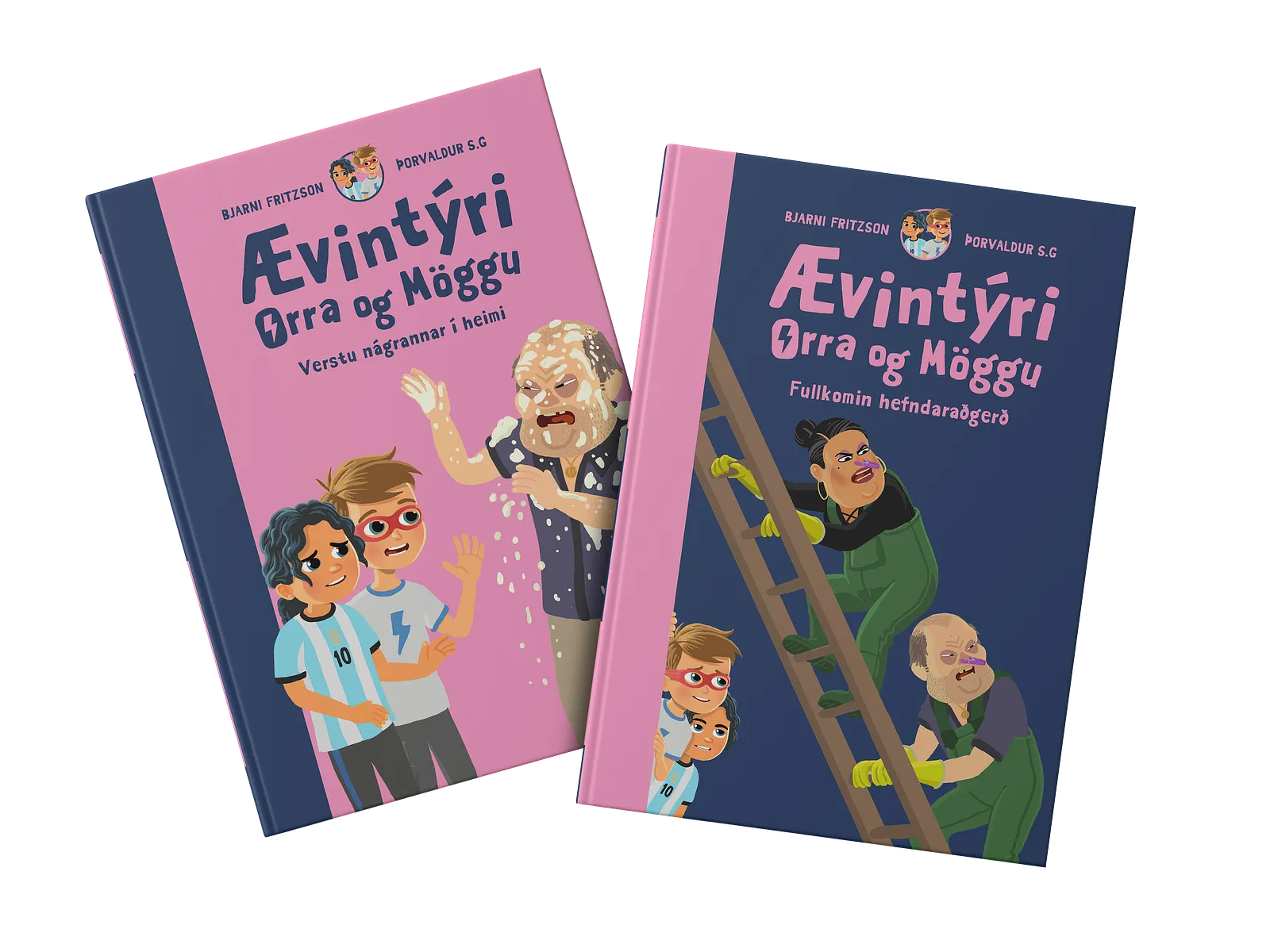 Bókakápa: Ævintýri Orra og Möggu 4 Orri og Magga: Vondu nágrannarnir