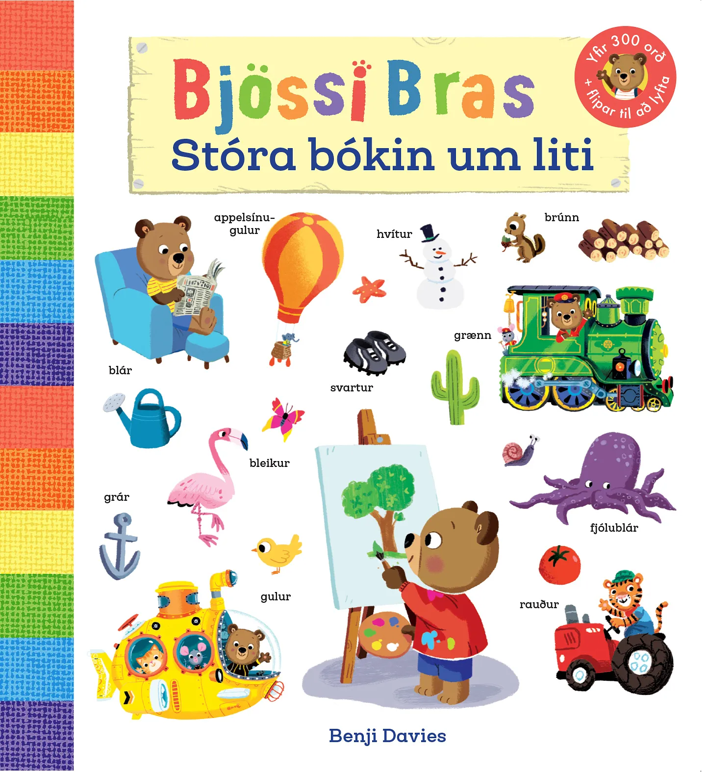 Forsíða kápu bókarinnar