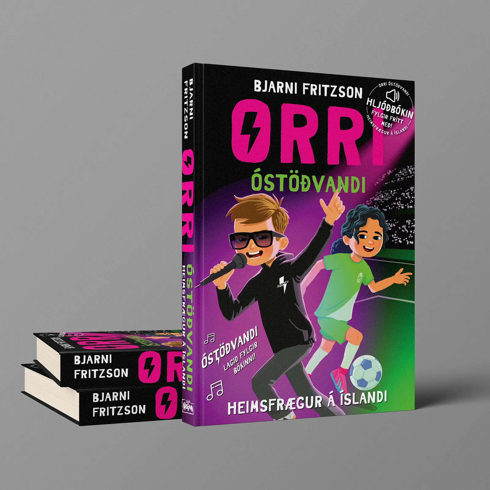 Forsíða kápu bókarinnar