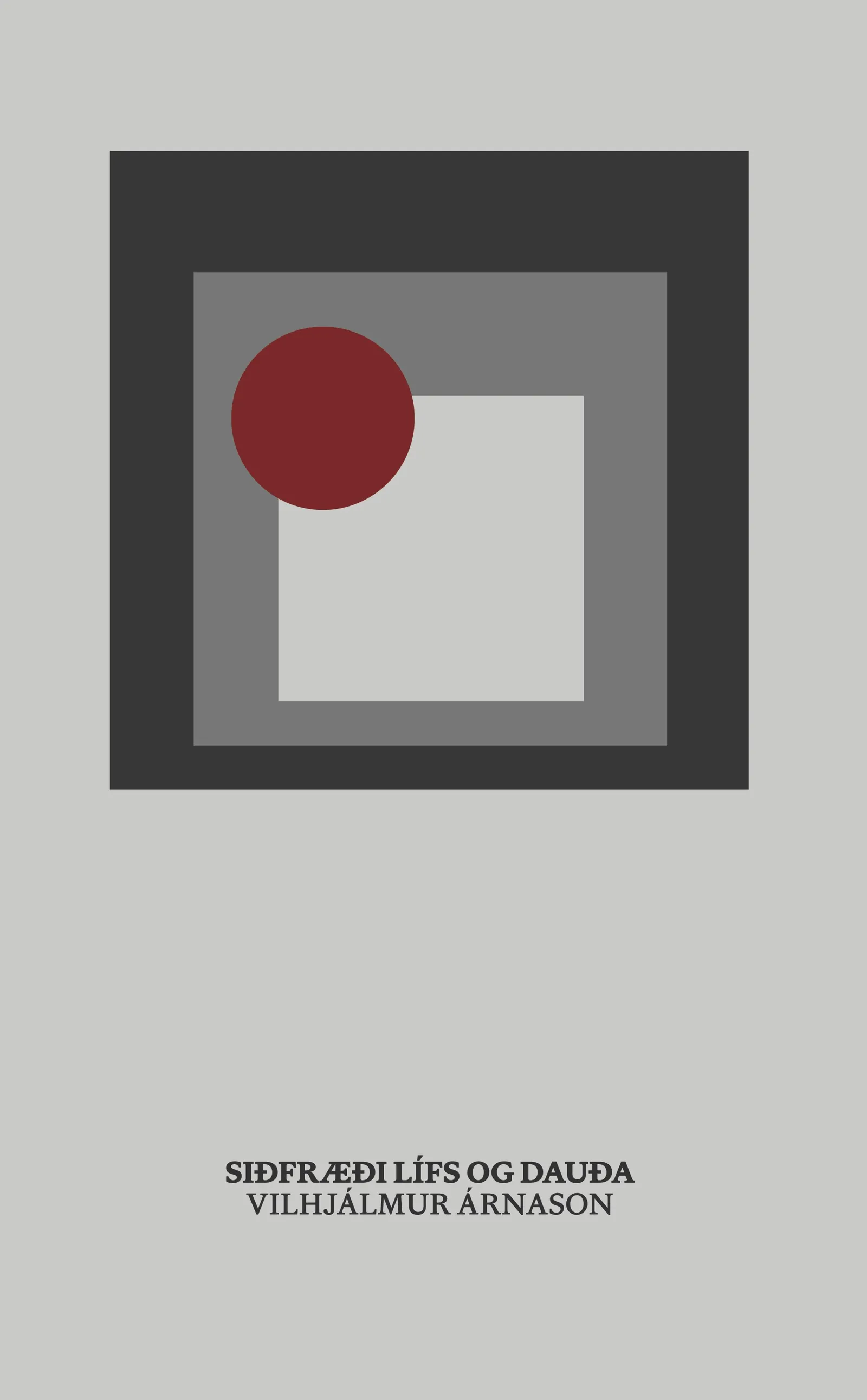 Forsíða kápu bókarinnar