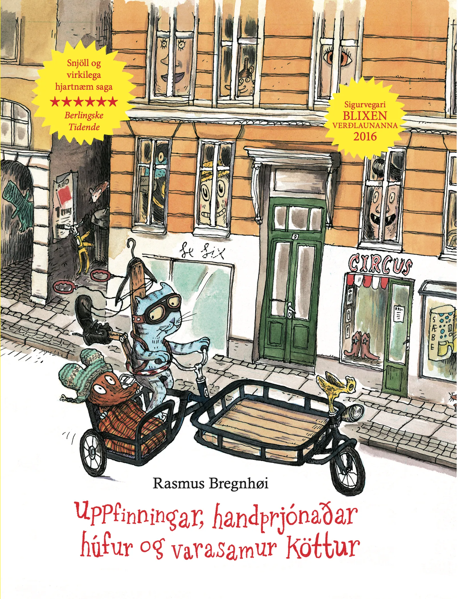 Forsíða kápu bókarinnar