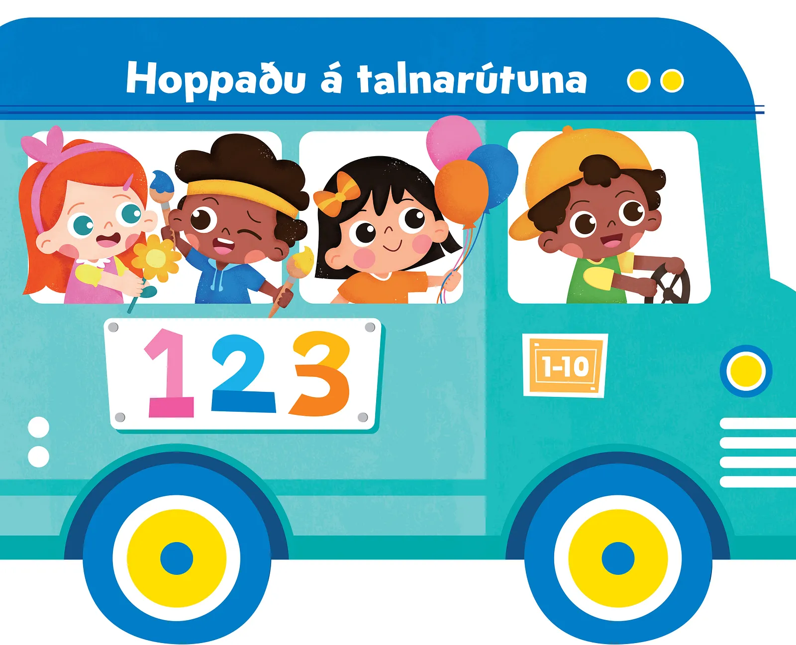 Bókakápa: Hoppaðu á talnarútuna