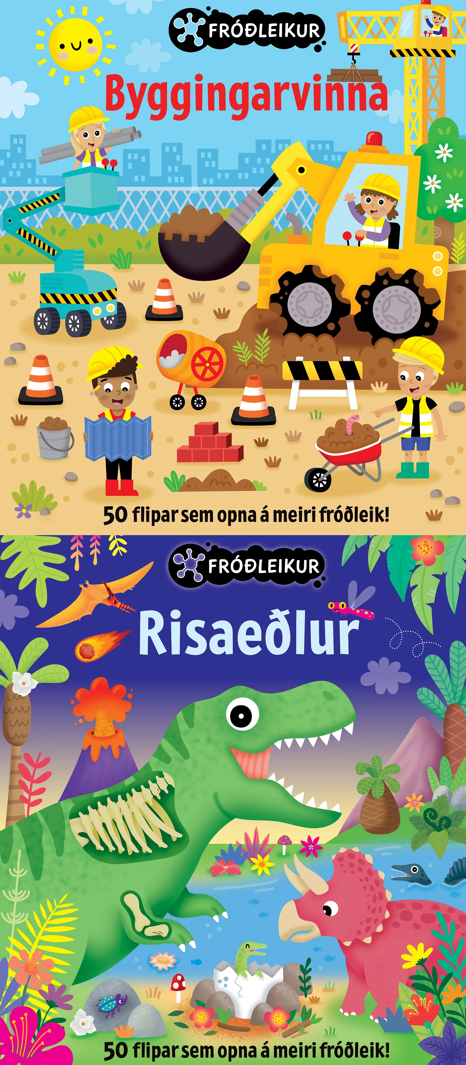 Bókakápa: Fróðleikur Byggingarvinna / Risaeðlur