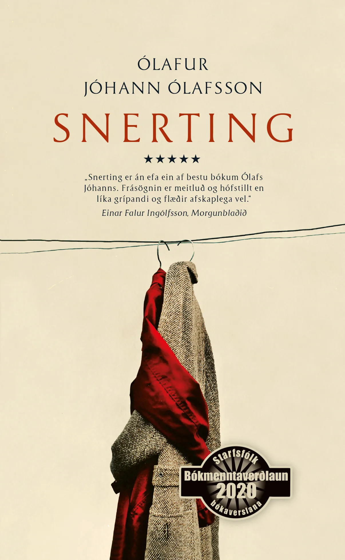 Forsíða kápu bókarinnar