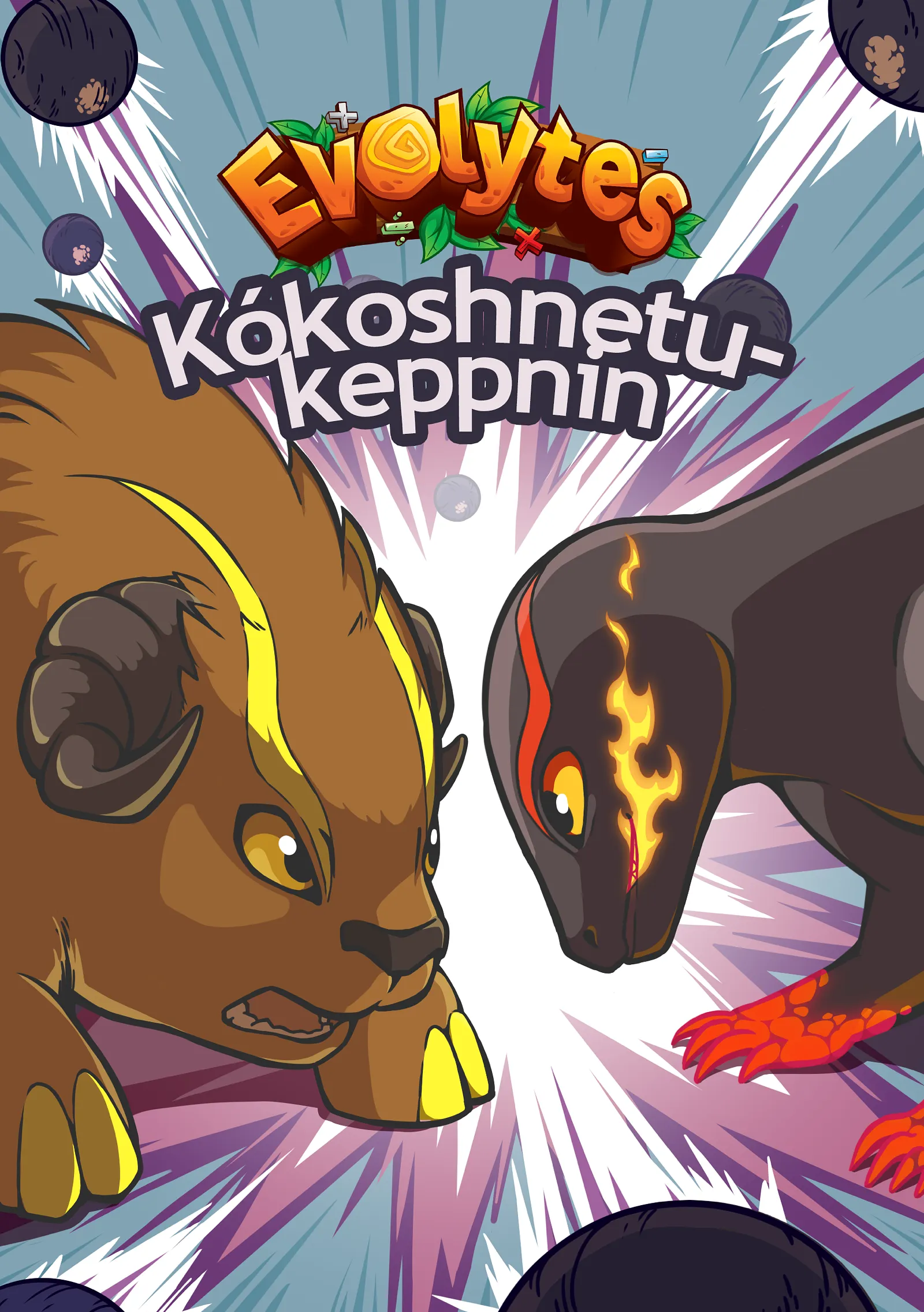 Bókakápa: Ævintýraheimur Evolytes Kókoshnetukeppnin