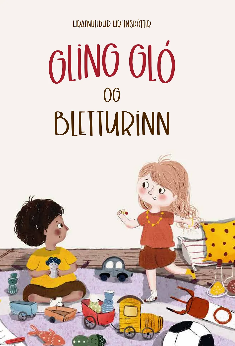 Forsíða kápu bókarinnar