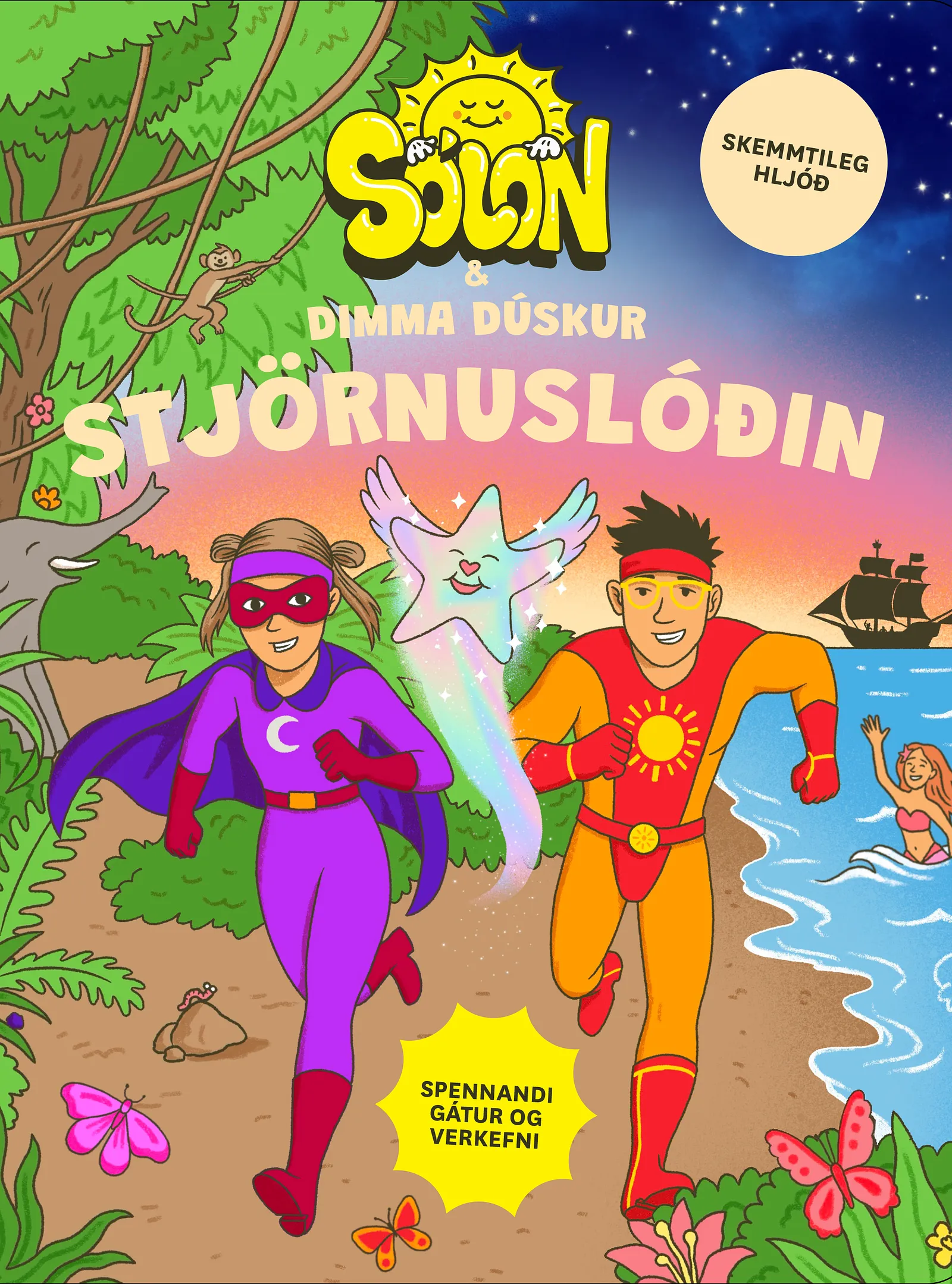 Bókakápa: Sólon og Dimma dúskur Stjörnuslóðin