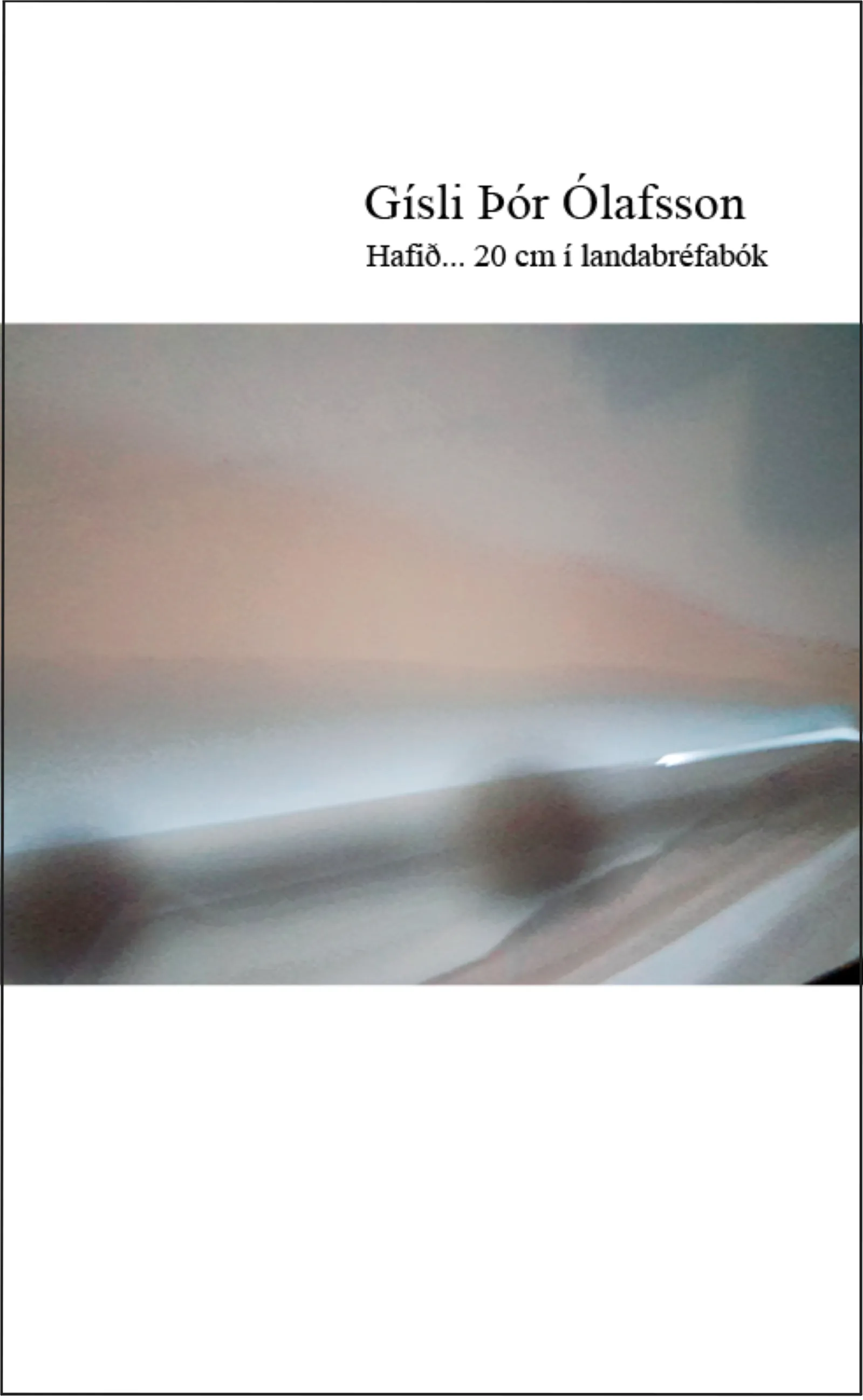 Forsíða kápu bókarinnar