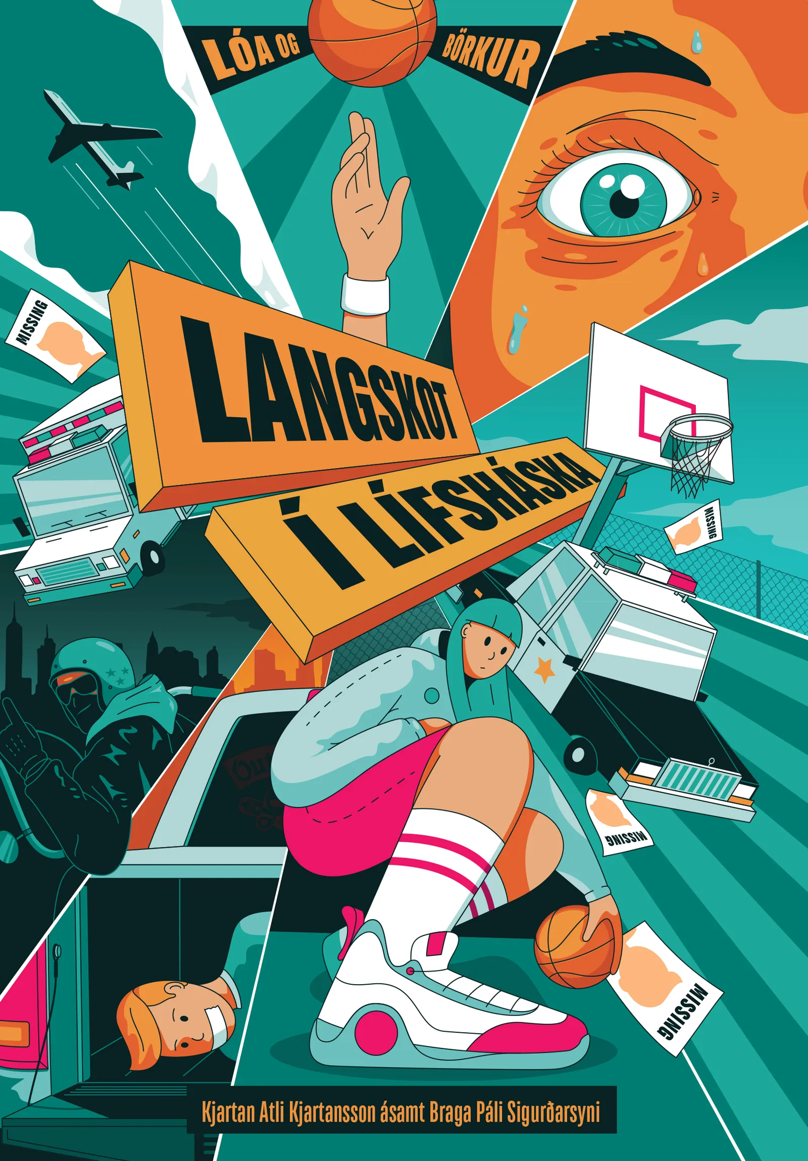 Forsíða kápu bókarinnar