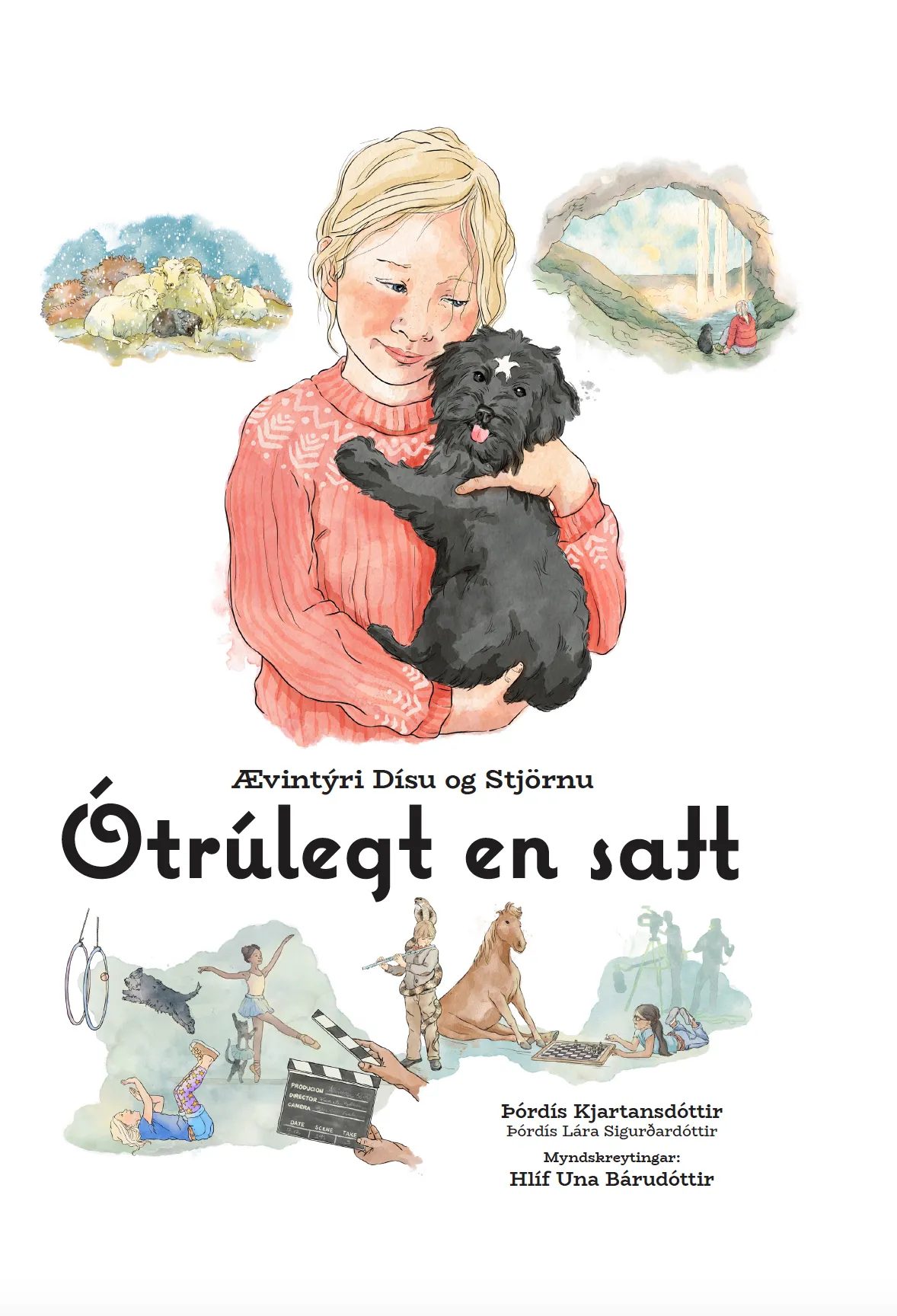 Forsíða kápu bókarinnar