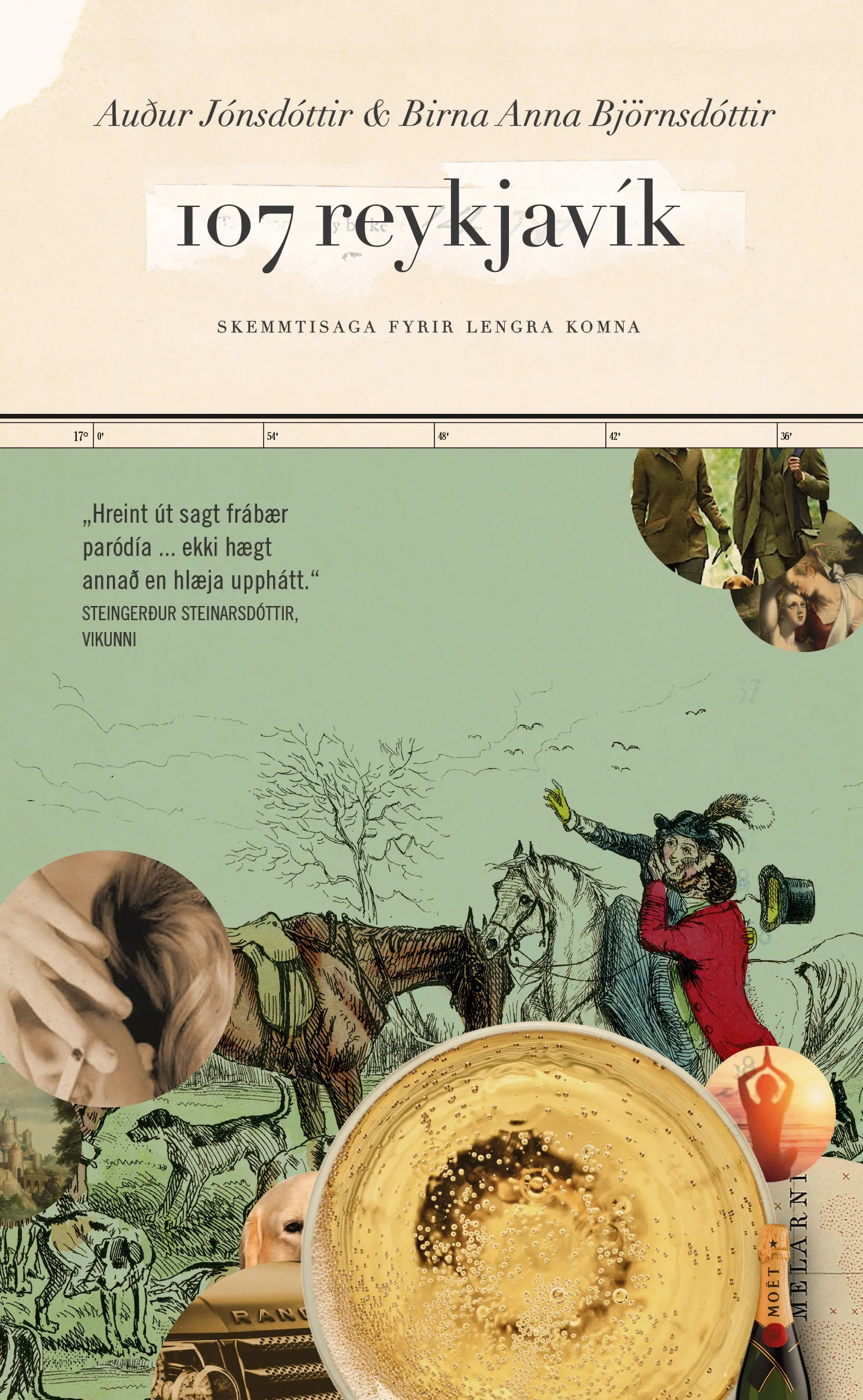 Forsíða kápu bókarinnar