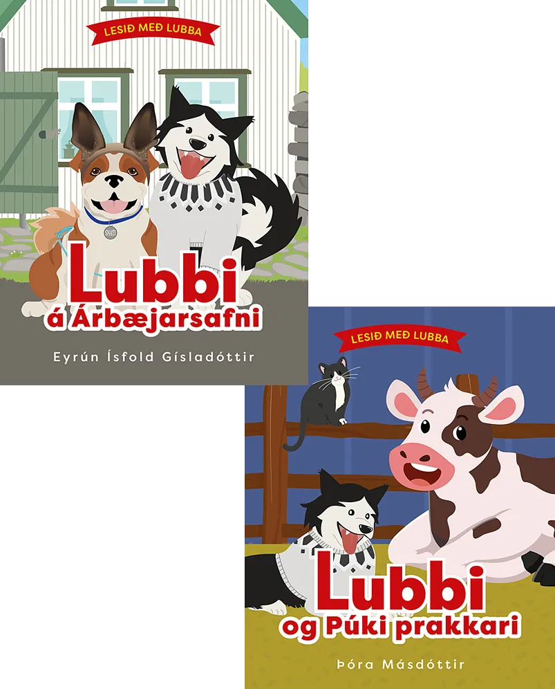 Bókakápa: Lesið með Lubba Lubbi á Árbæjarsafni & Lubbi og Púki prakkari