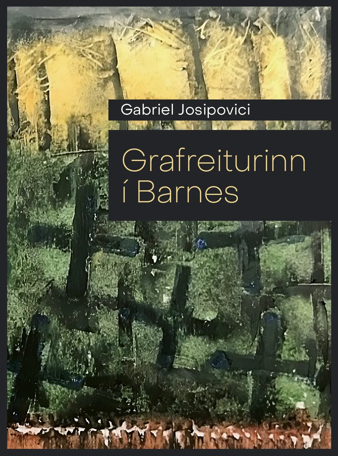 Forsíða kápu bókarinnar