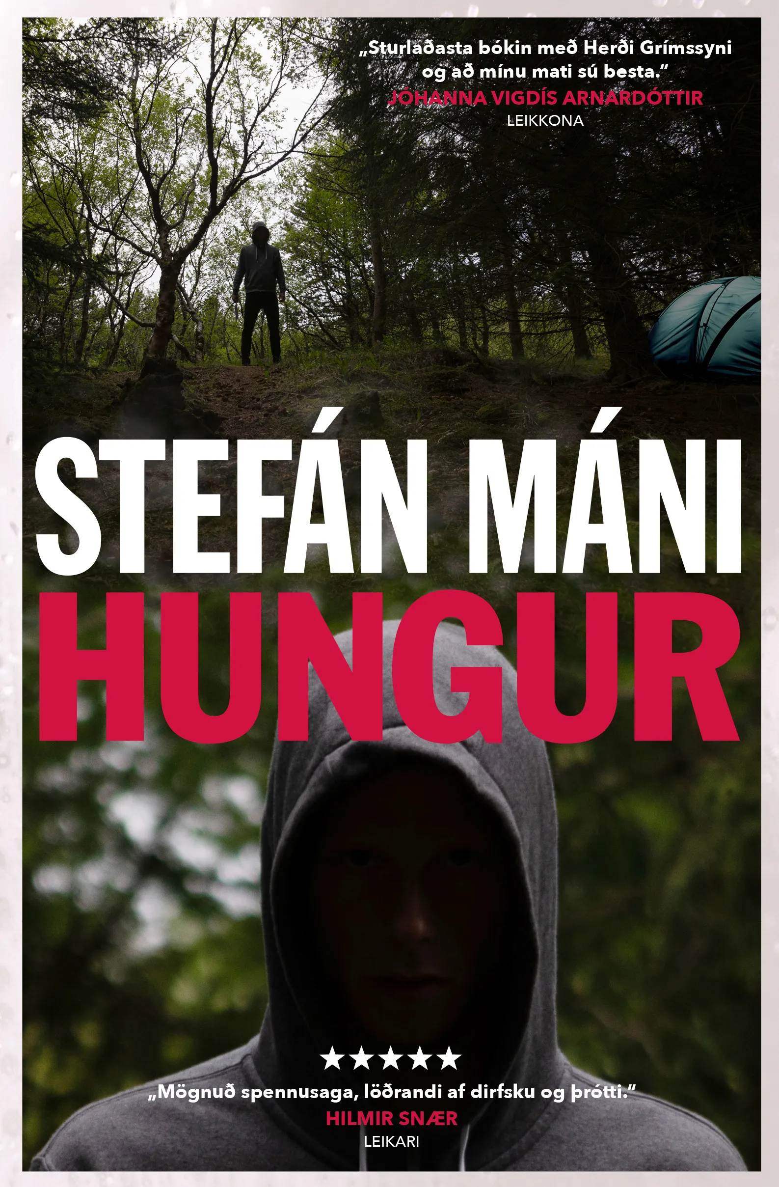 Forsíða kápu bókarinnar