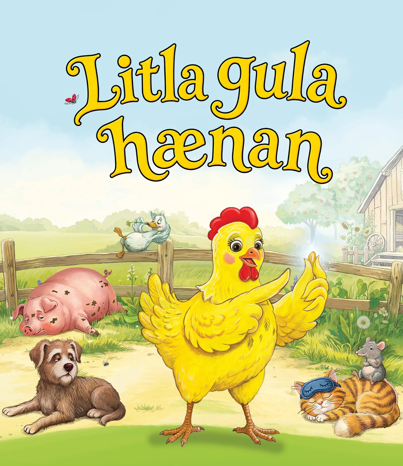 Bókakápa: Litla gula hænan