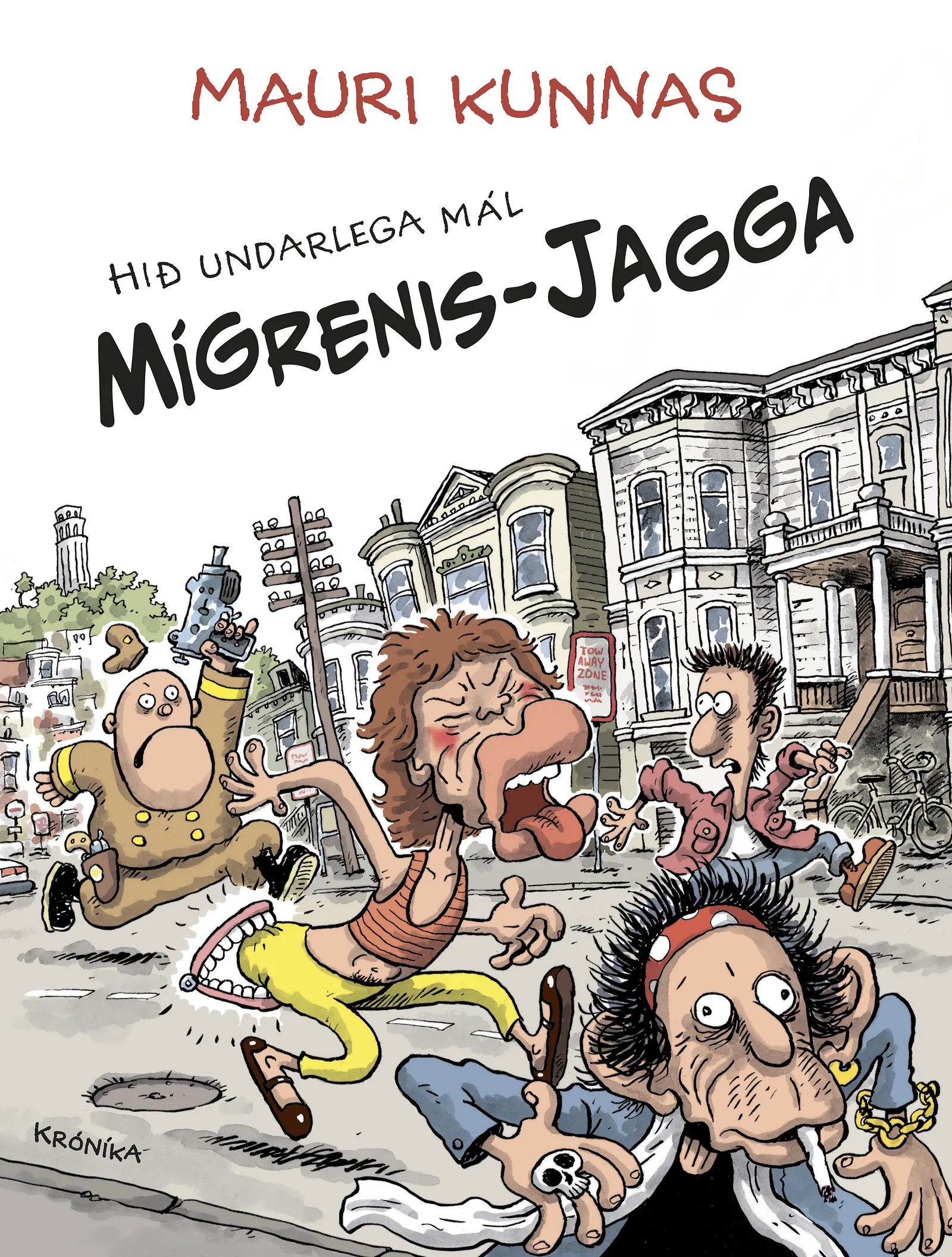 Bókakápa: Rolling Stones Hið undarlega mál mígrenis Jagga