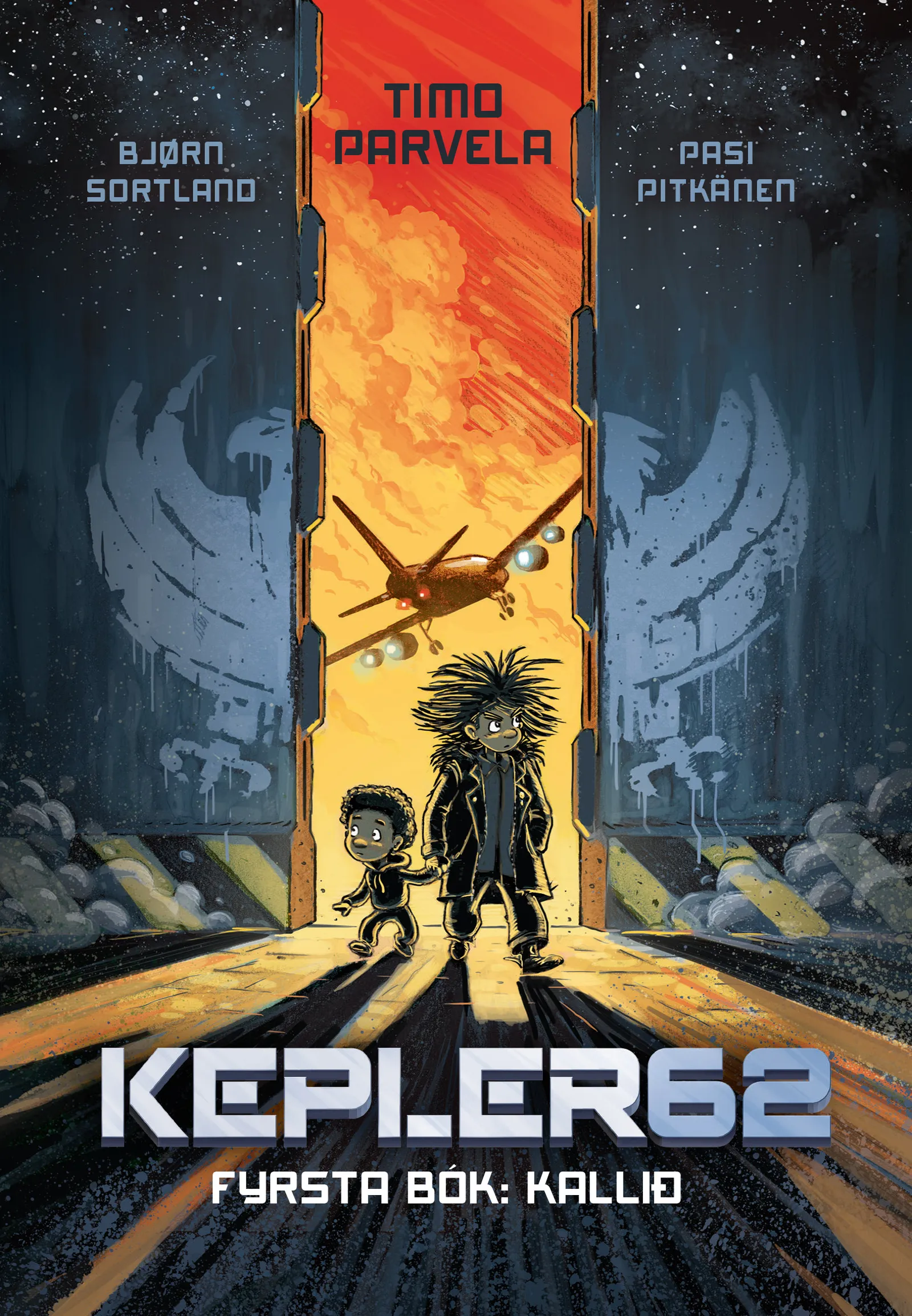 Forsíða kápu bókarinnar