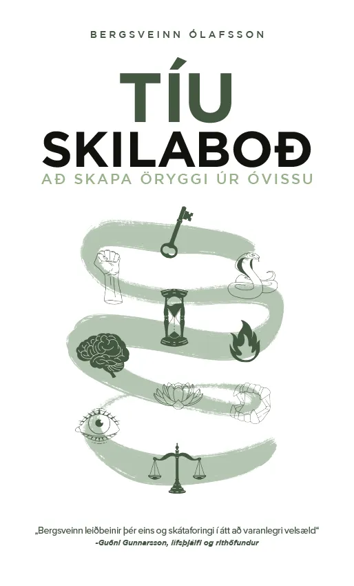 Forsíða kápu bókarinnar