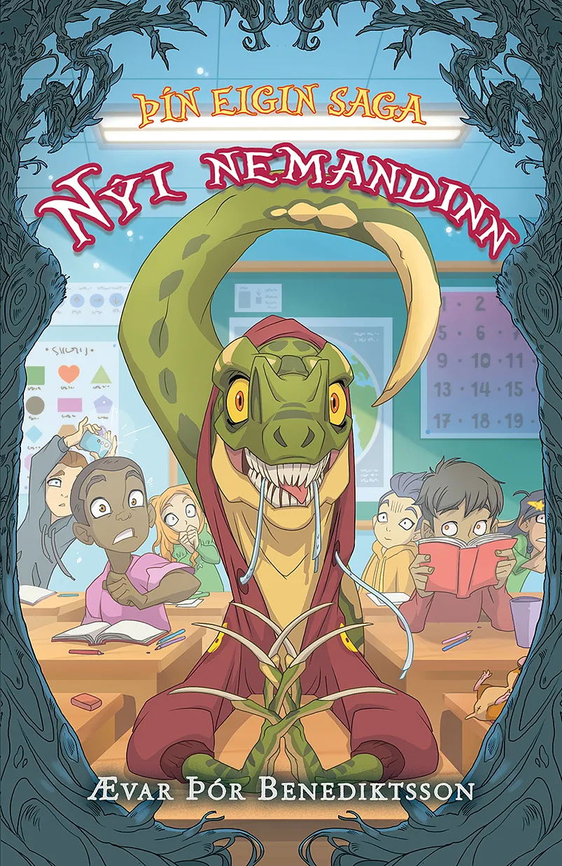 Forsíða kápu bókarinnar