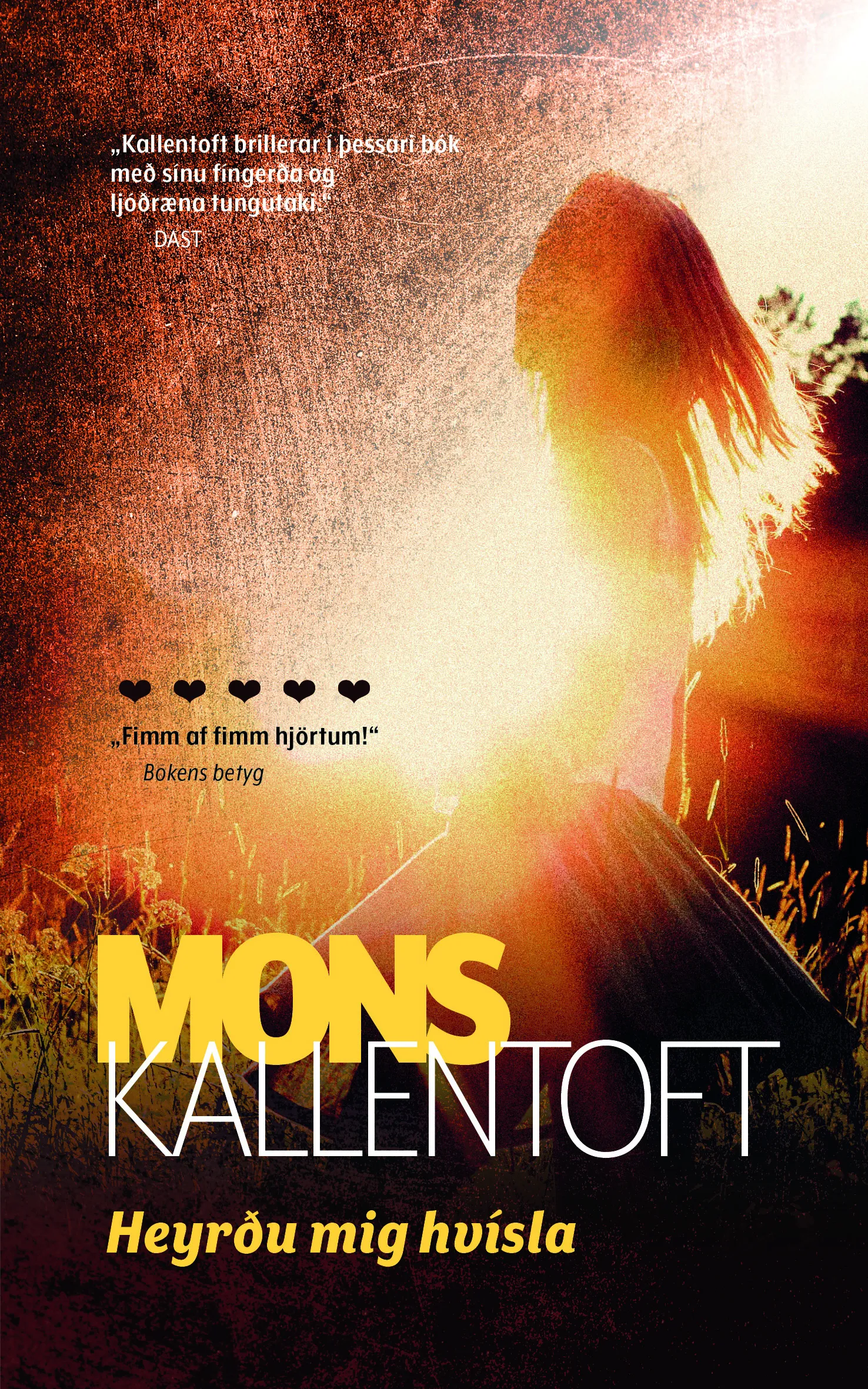 Forsíða kápu bókarinnar