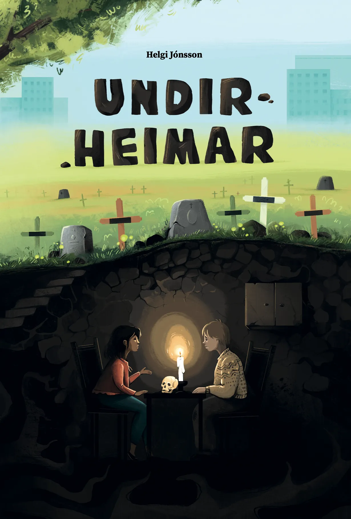 Forsíða kápu bókarinnar