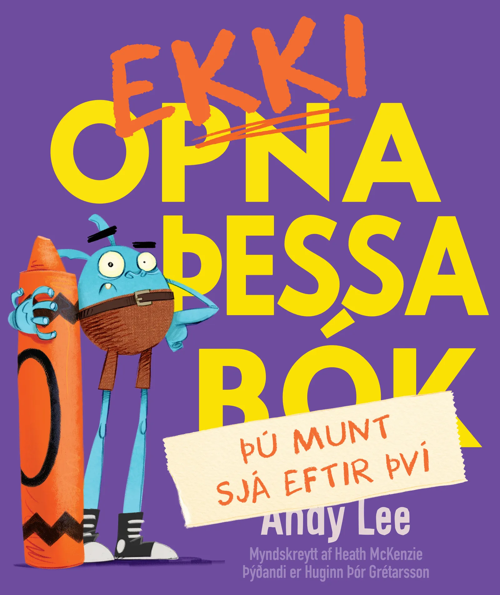 Forsíða kápu bókarinnar