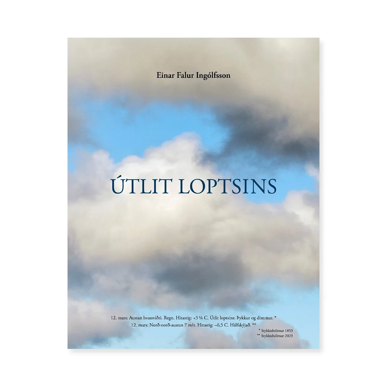 Forsíða kápu bókarinnar