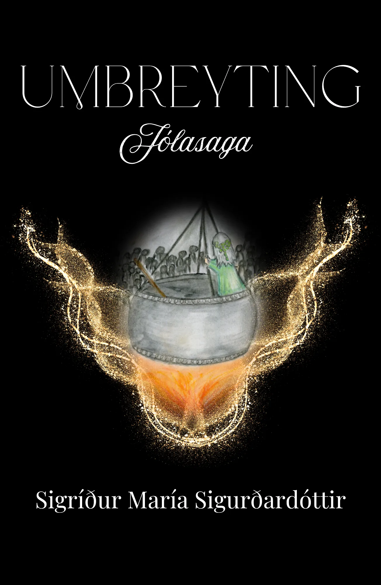 Forsíða kápu bókarinnar