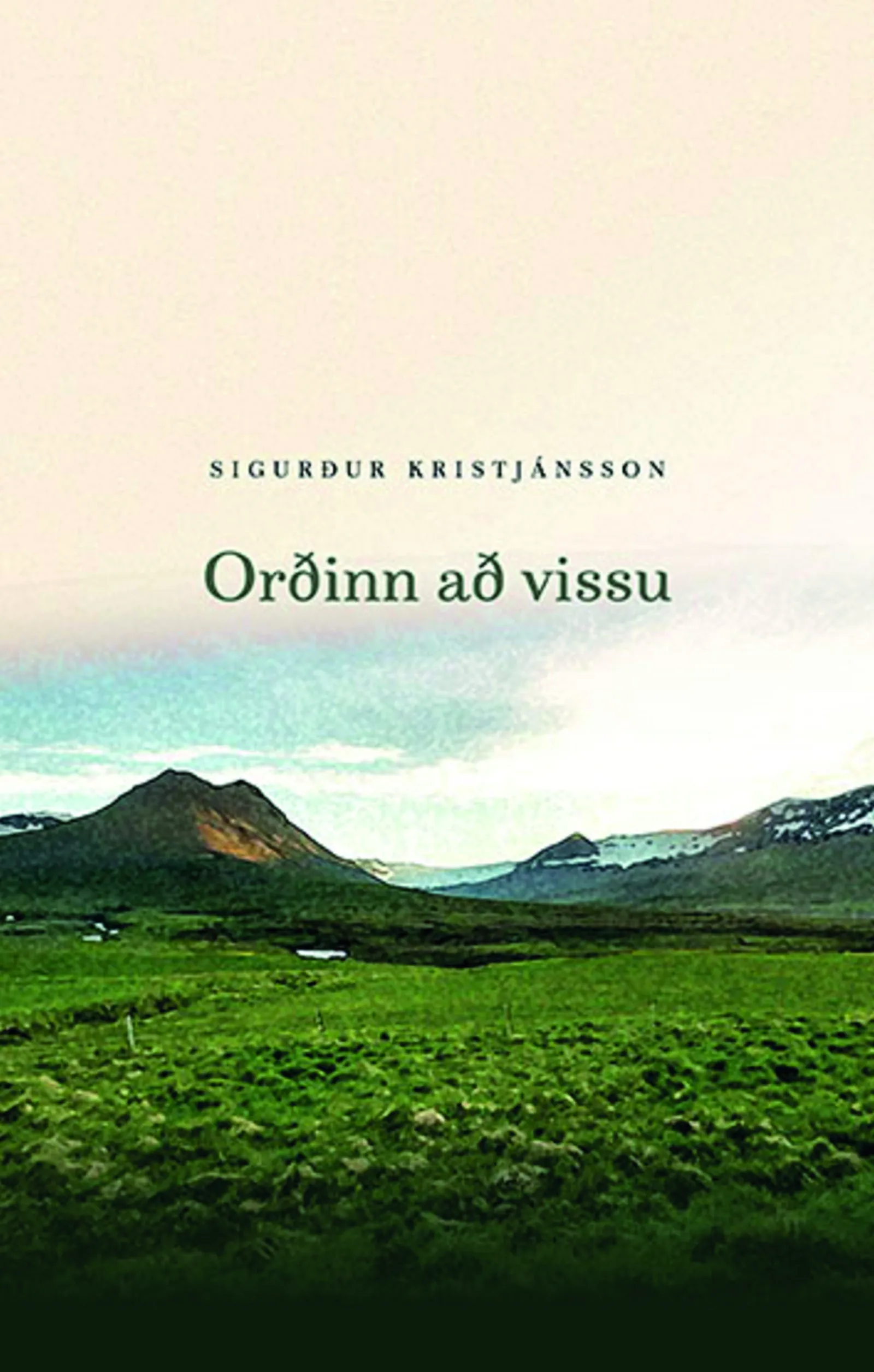 Forsíða kápu bókarinnar