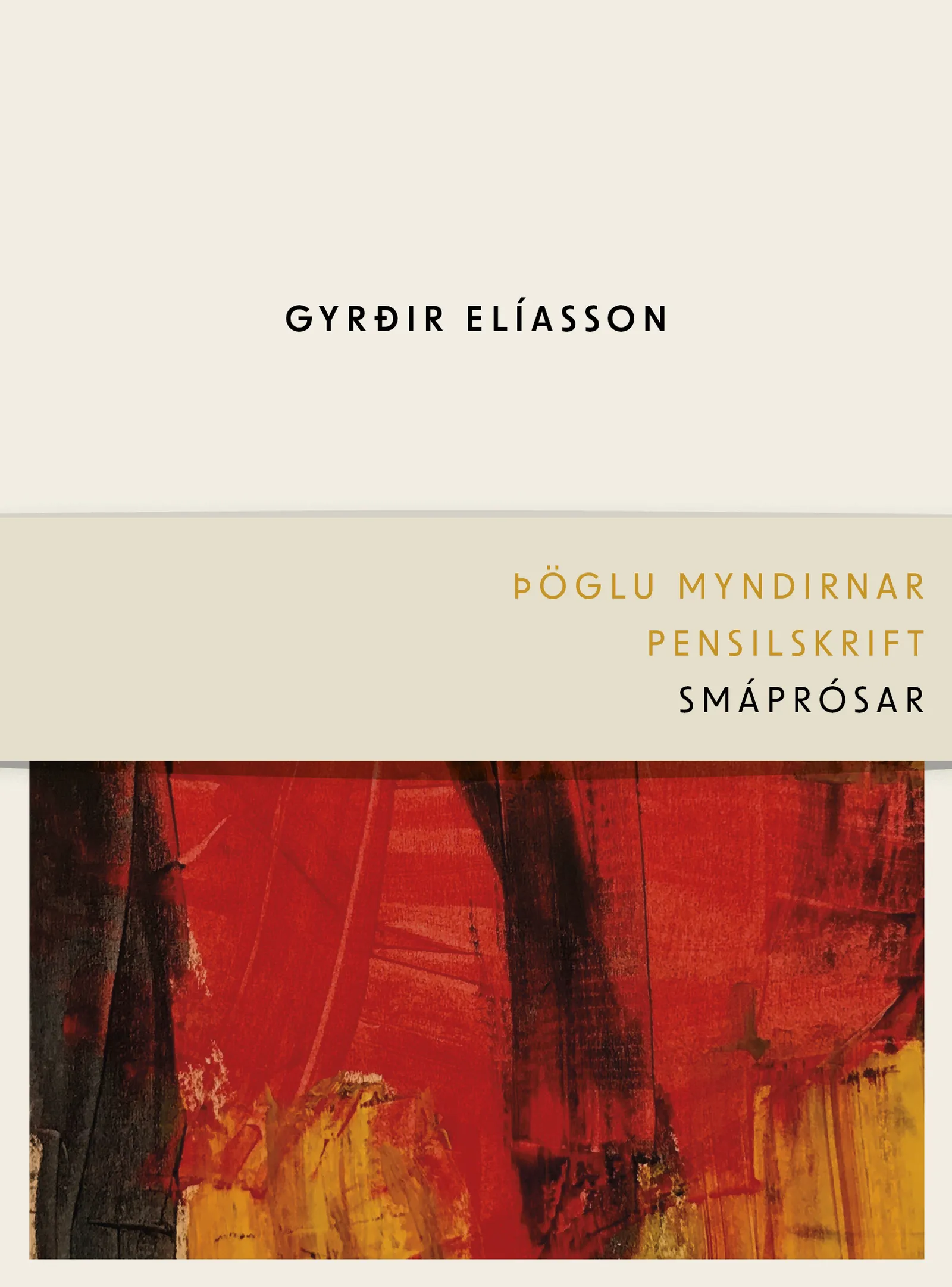 Forsíða kápu bókarinnar