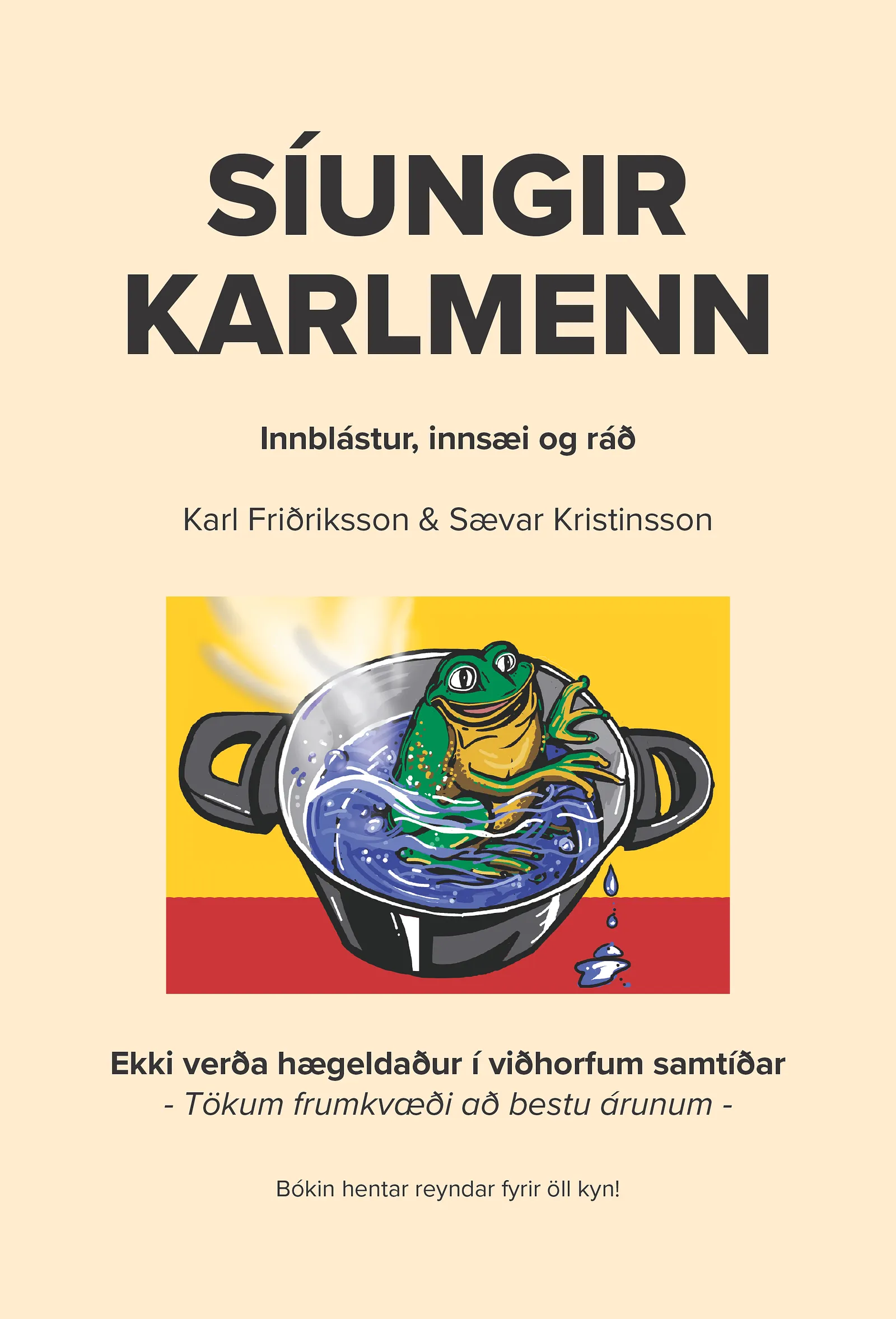 Bókakápa: Síungir karlmenn Innblástur, innsæi og ráð