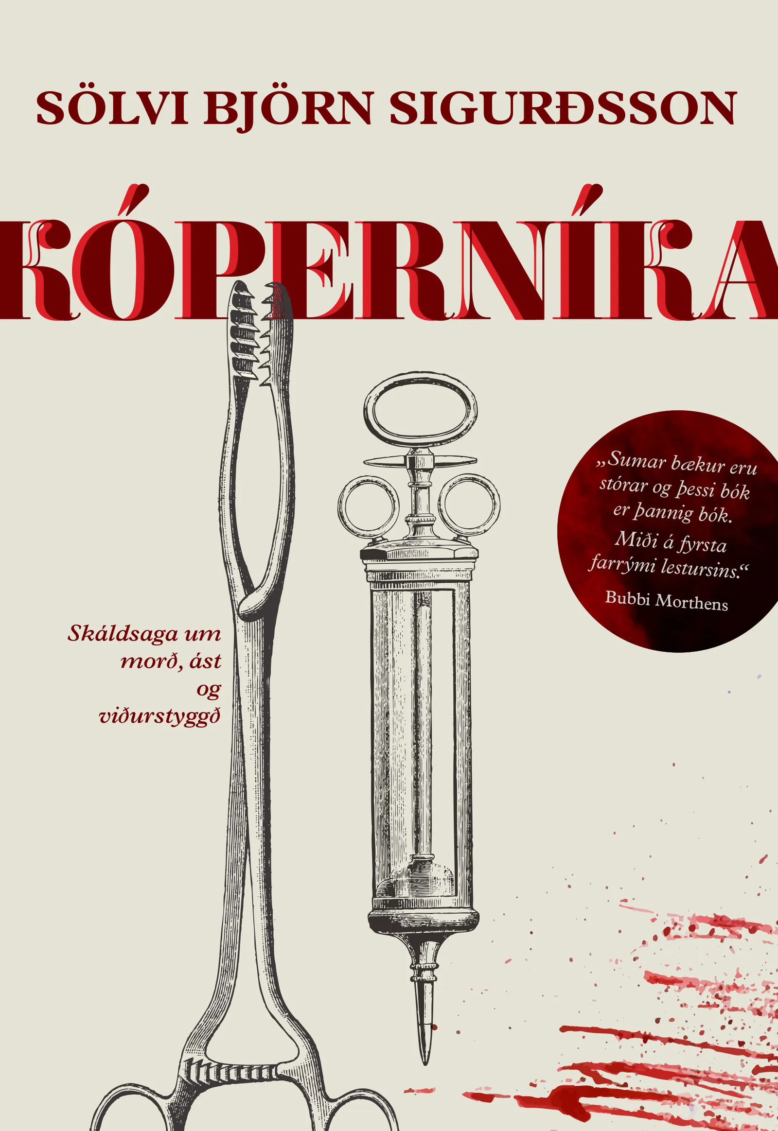 Forsíða kápu bókarinnar