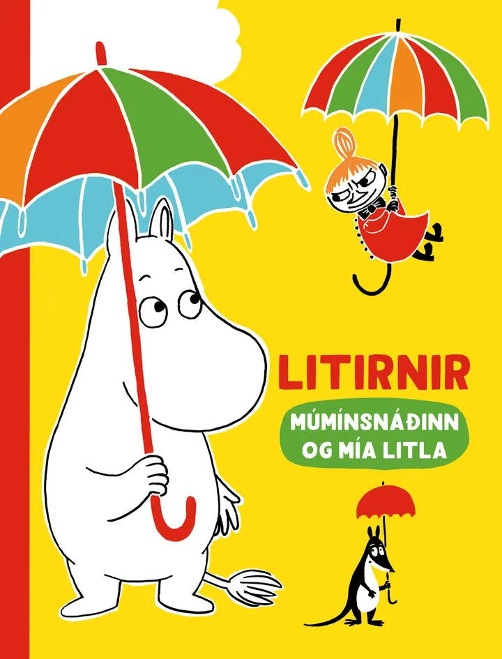 Bókakápa: Litirnir Múmínsnáðinn og Mía litla