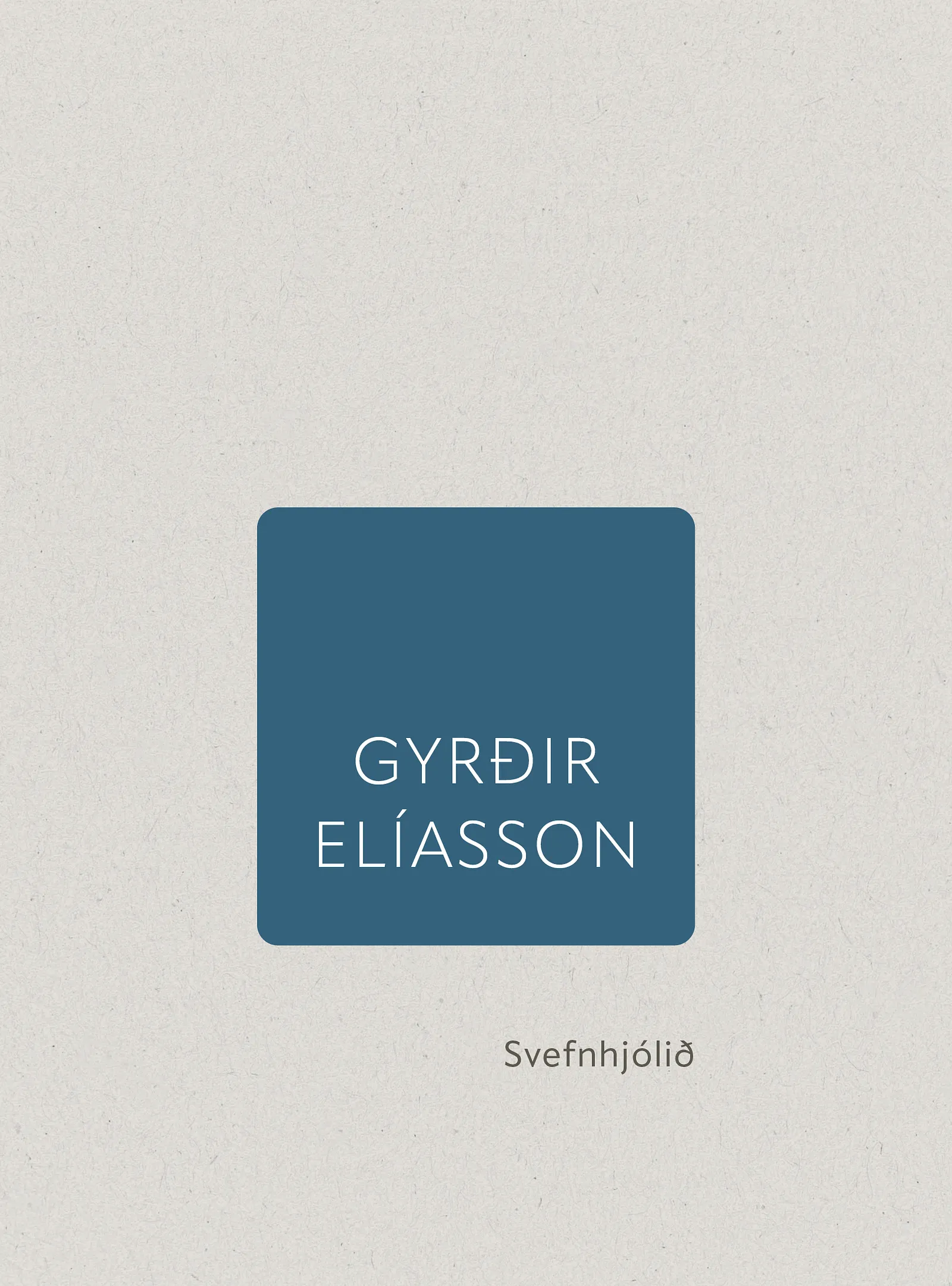 Bókakápa: Ritsafn GE Svefnhjólið