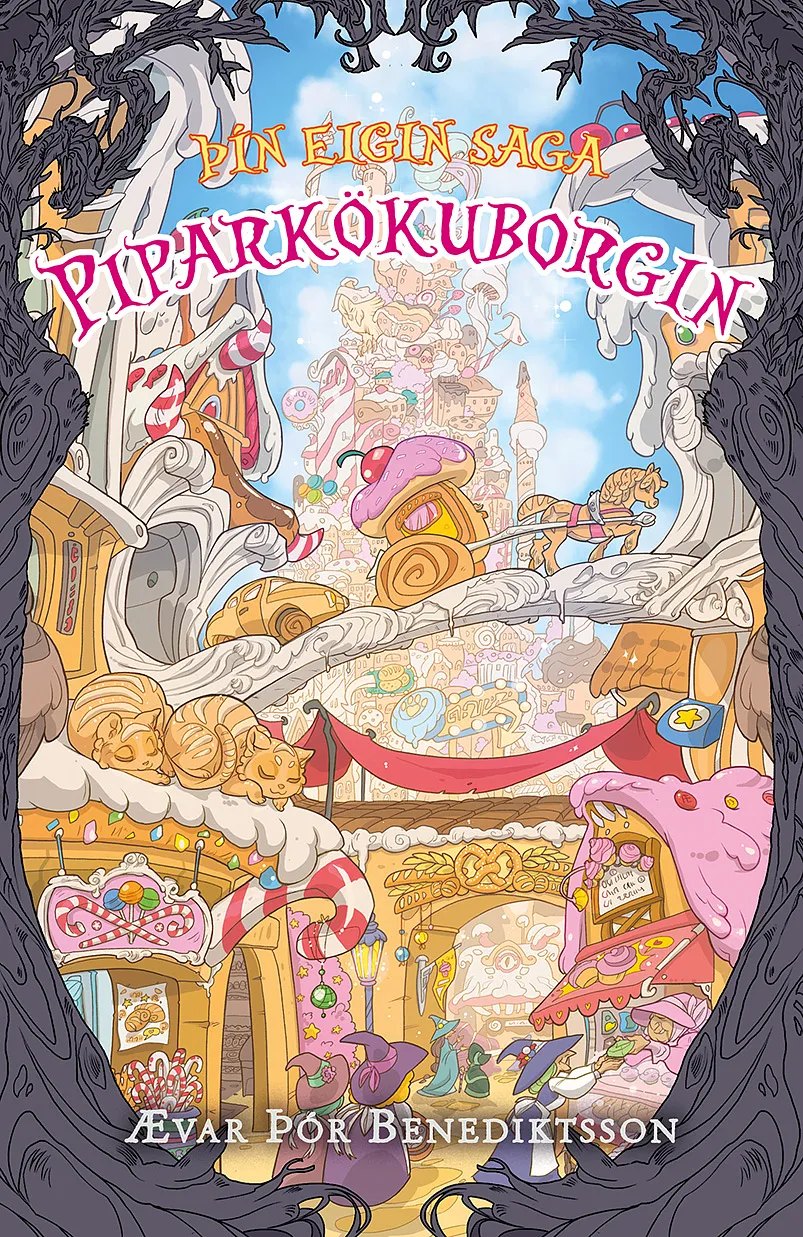 Bókakápa: Þín eigin saga 11 Piparkökuborgin