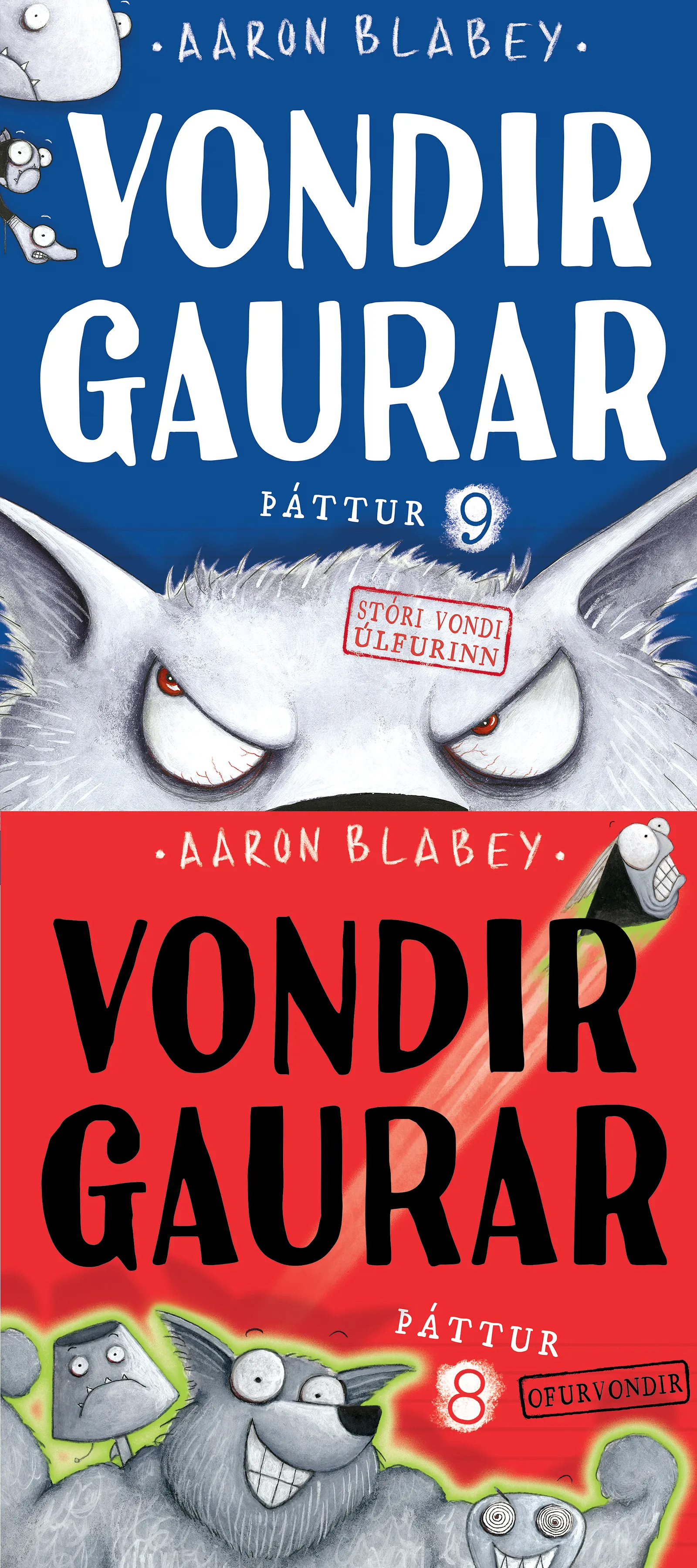 Bókakápa: Vondir gaurar þættir 8 og 9