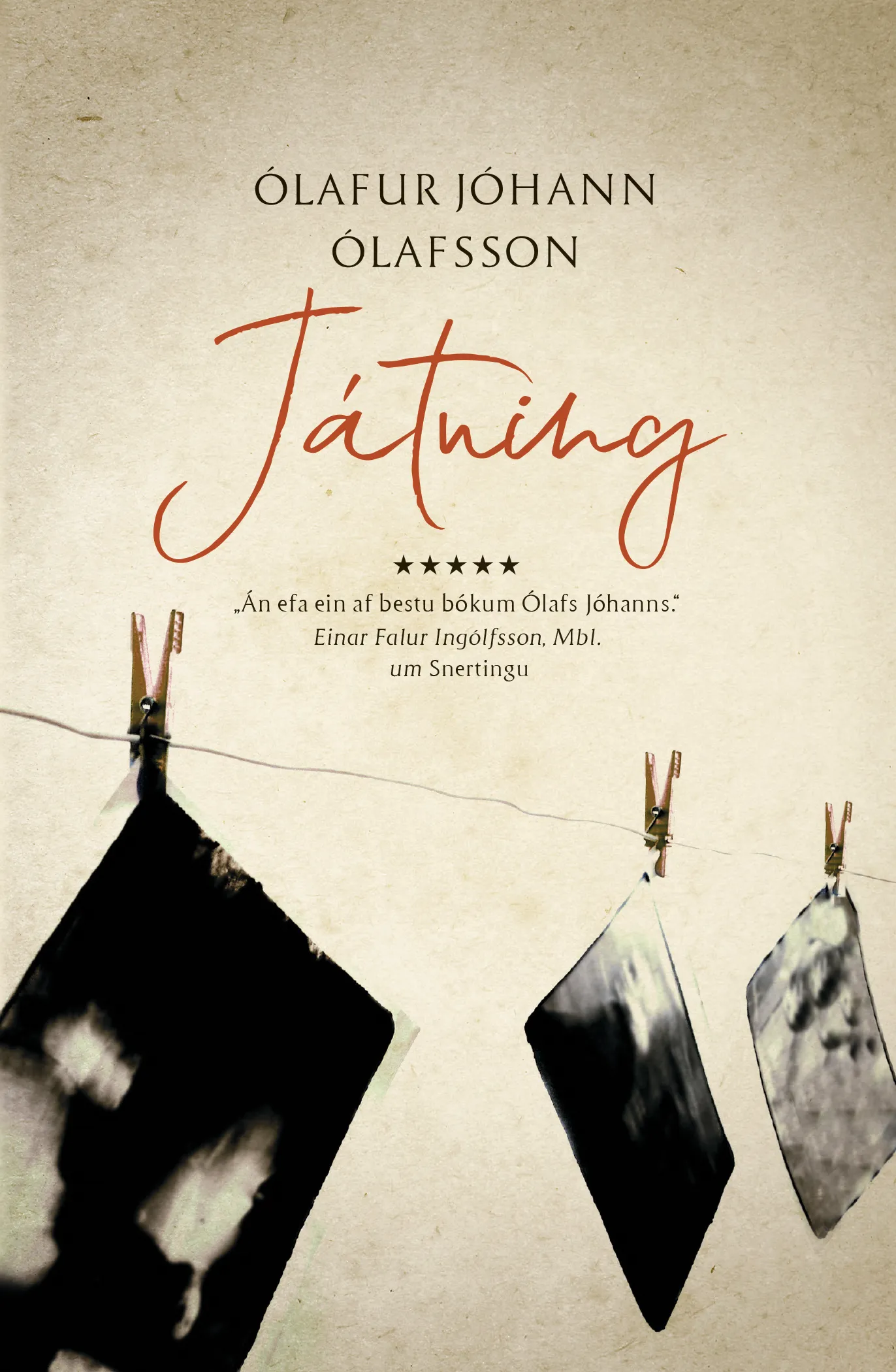 Forsíða kápu bókarinnar