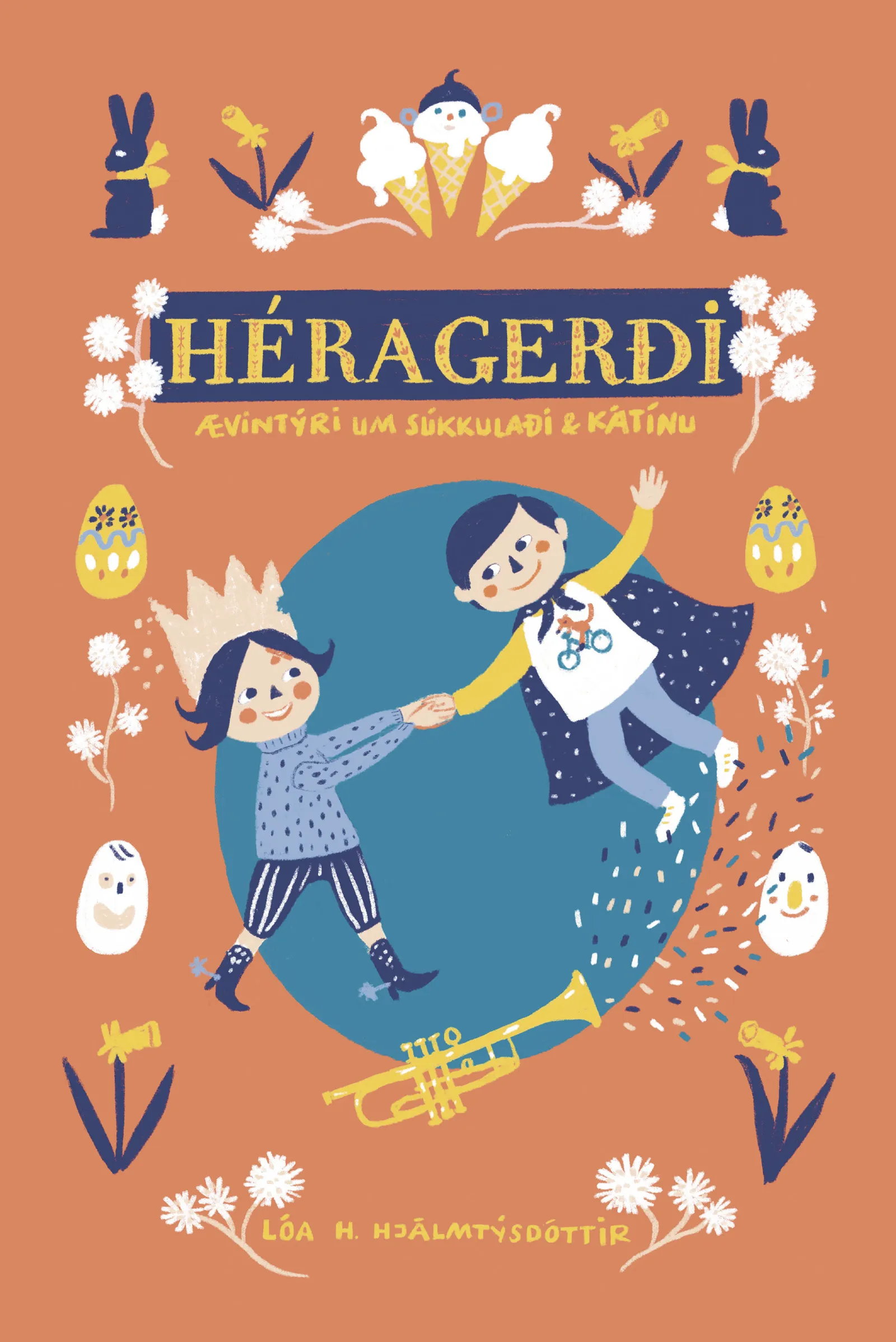 Forsíða kápu bókarinnar