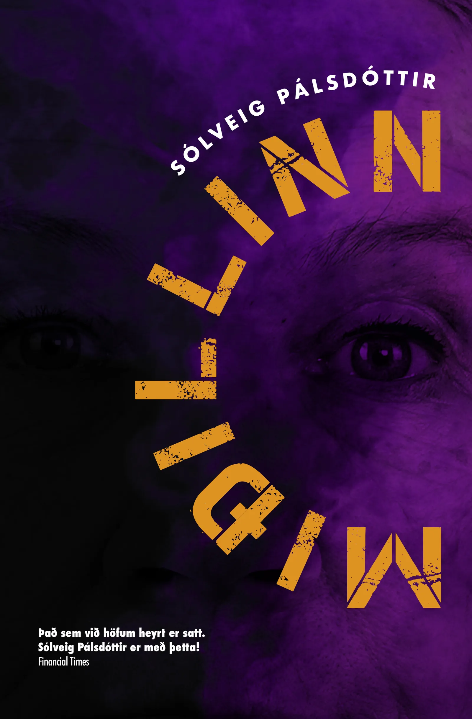 Forsíða kápu bókarinnar